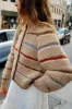 The Leandra Cardigan| Kaleidoscope Stripe sold by Christy Dawn