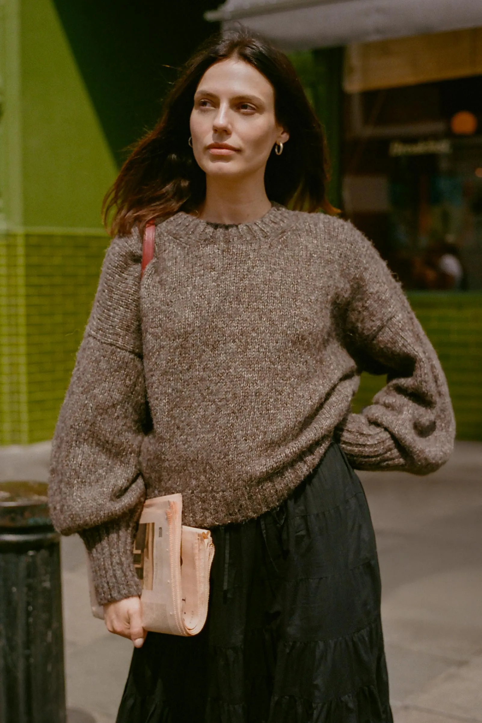 The Jane Sweater | Espresso sold by Christy Dawn product image thumbnail 4