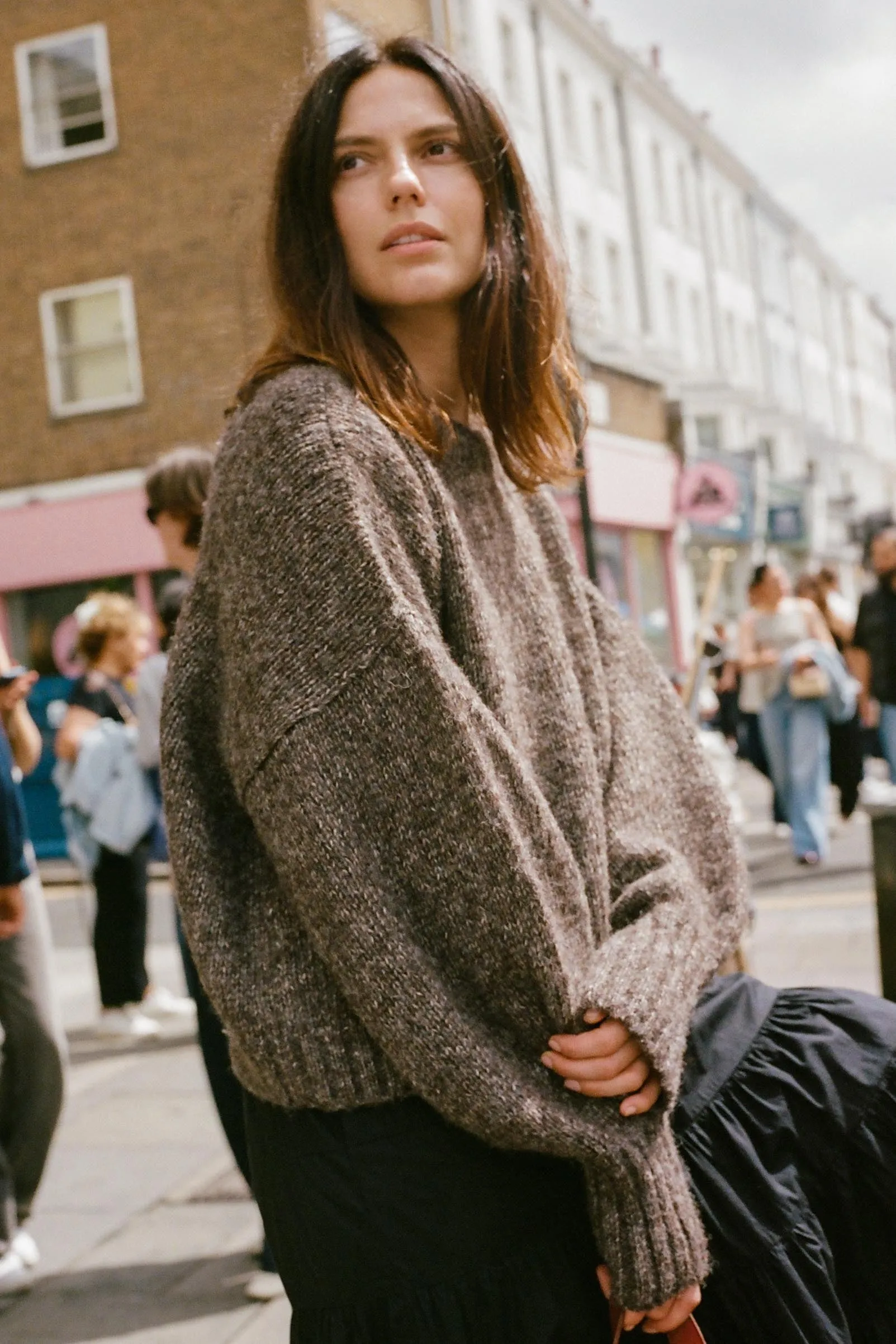 The Jane Sweater | Espresso sold by Christy Dawn product image thumbnail 2