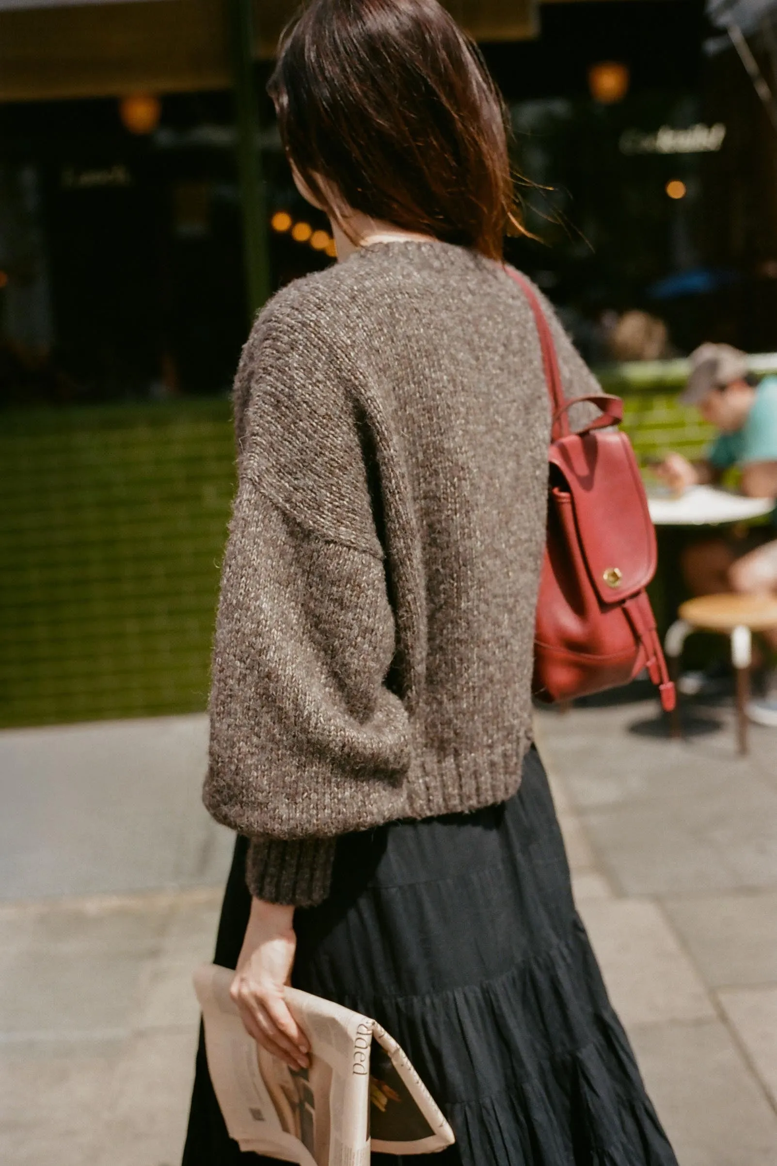 The Jane Sweater | Espresso sold by Christy Dawn product image thumbnail 5