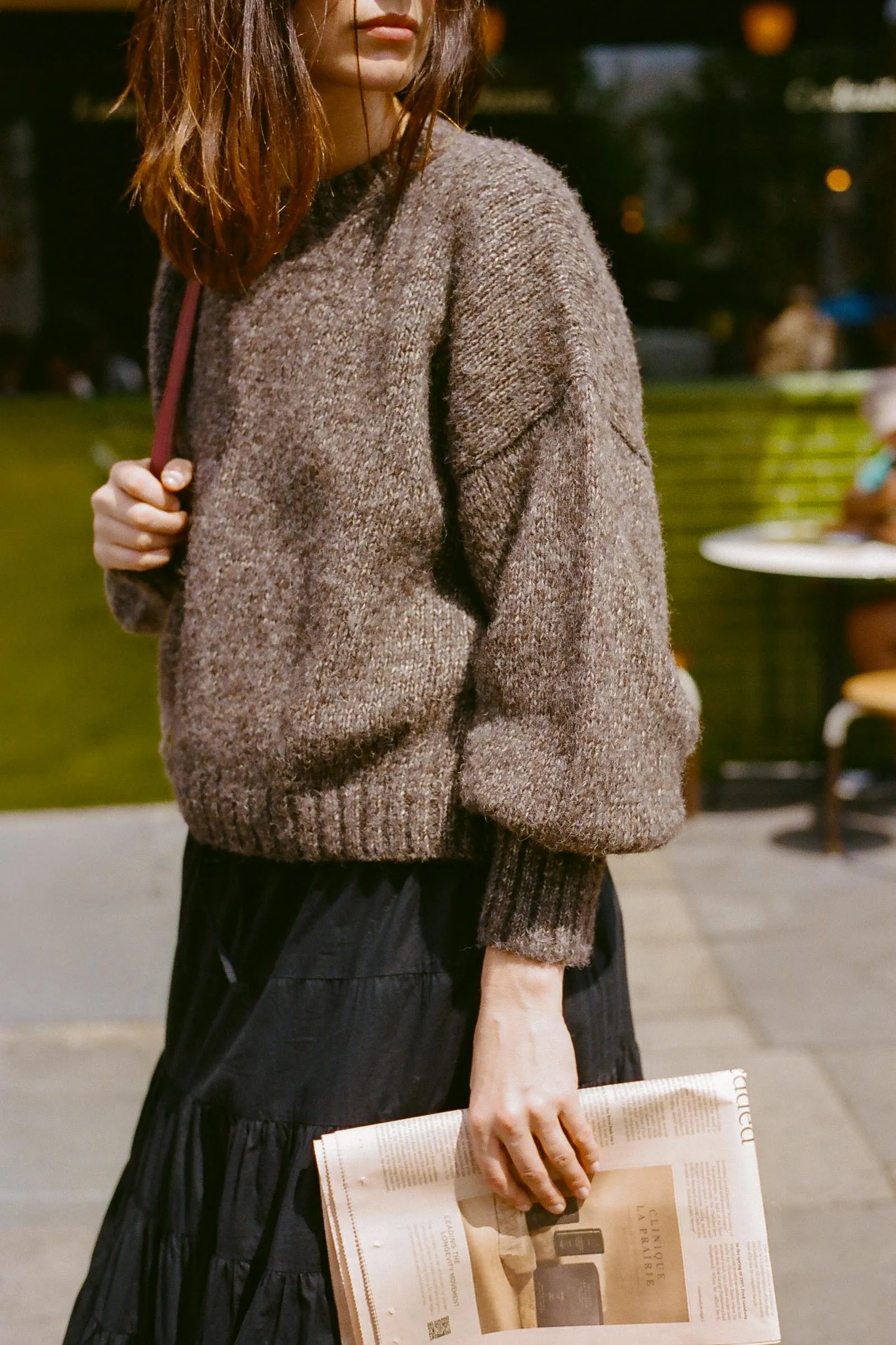 The Jane Sweater | Espresso sold by Christy Dawn