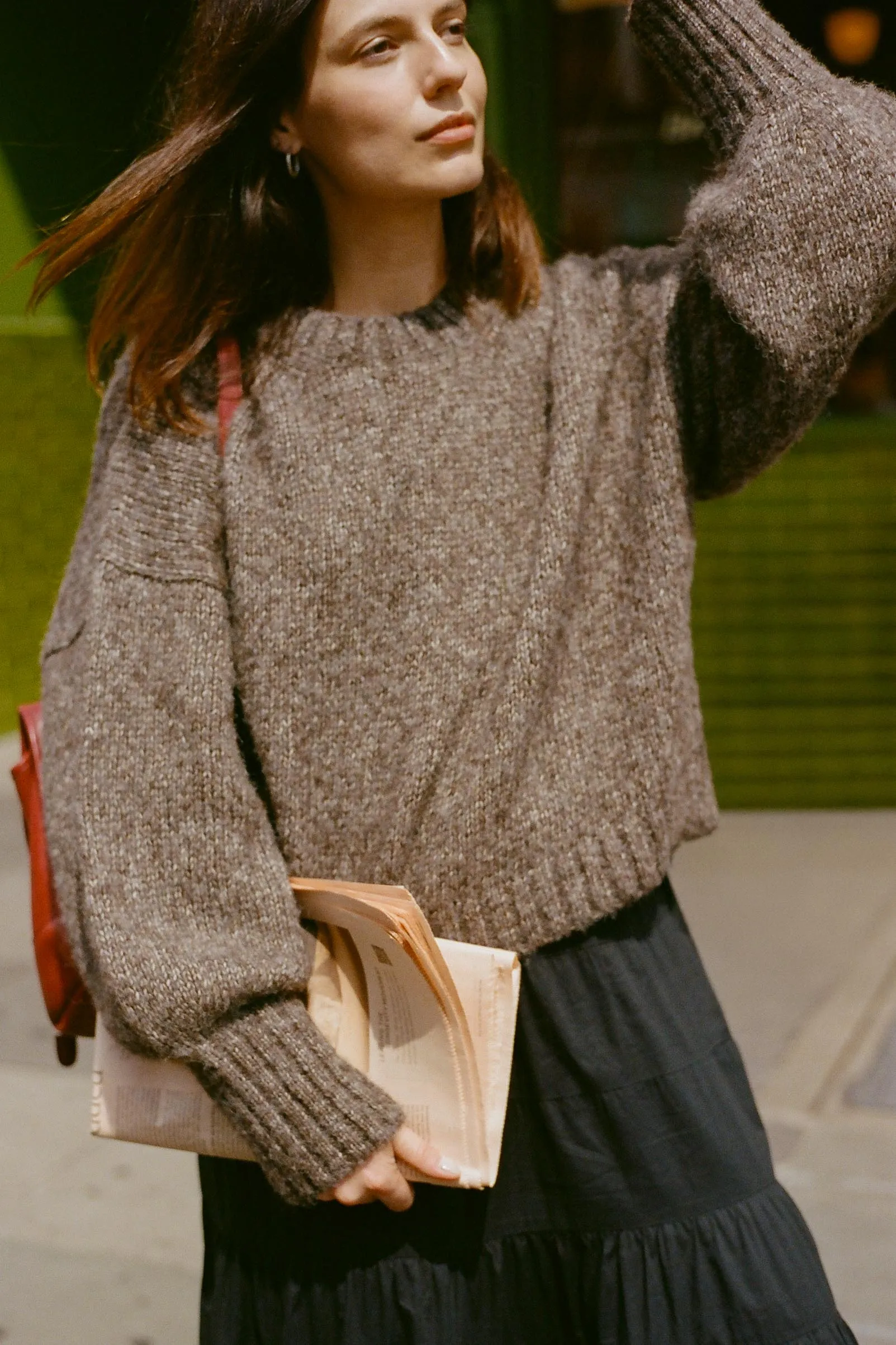 The Jane Sweater | Espresso sold by Christy Dawn product image thumbnail 3