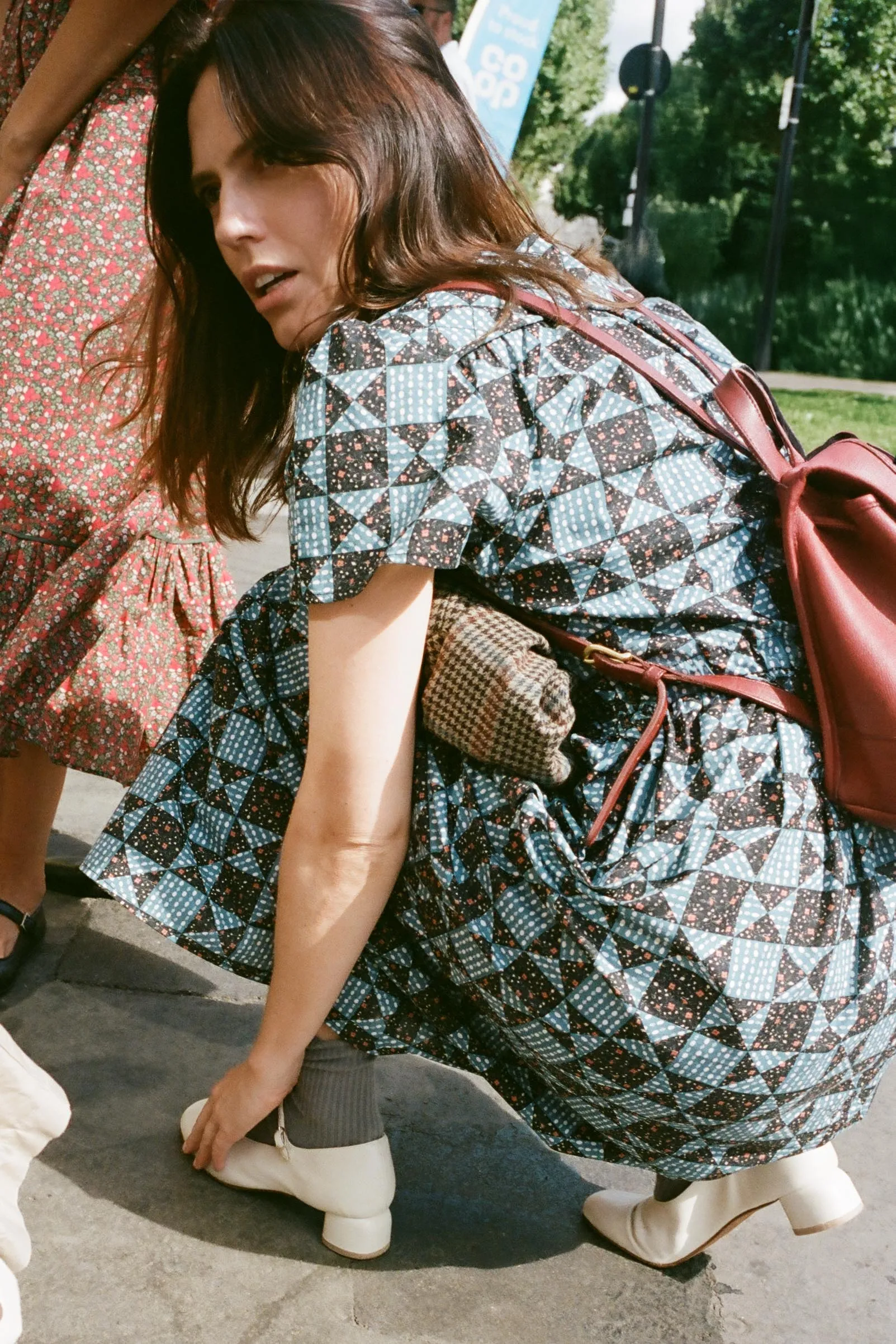 The Dawn Dress | Star Quilt Slate sold by Christy Dawn product image thumbnail 3