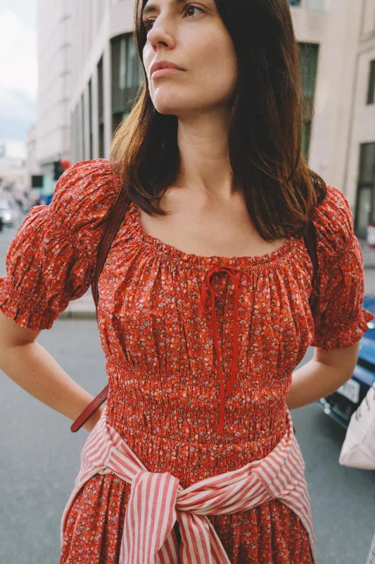The Coralia Dress | Candy Apple Harvest sold by Christy Dawn