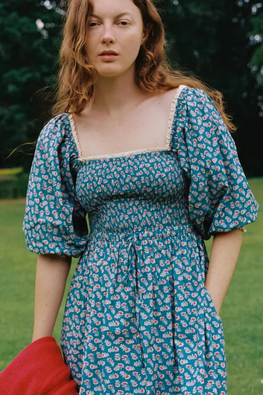 The Katrina Dress | Thistle Blues sold by Christy Dawn