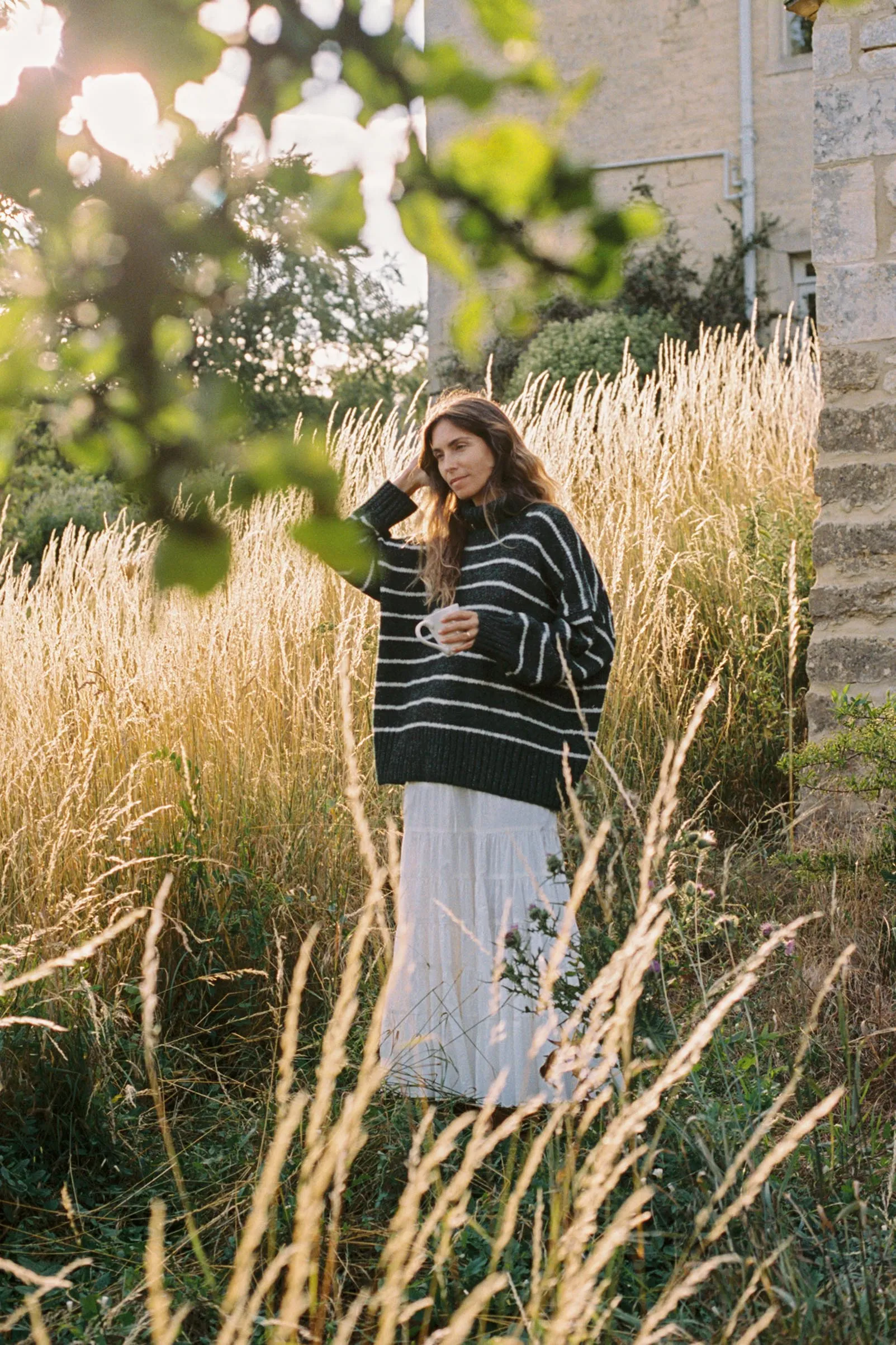 The Ingrid Sweater | Basil sold by Christy Dawn product image thumbnail 2