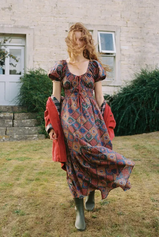 The Brynne Dress | Ruby Patchwork sold by Christy Dawn