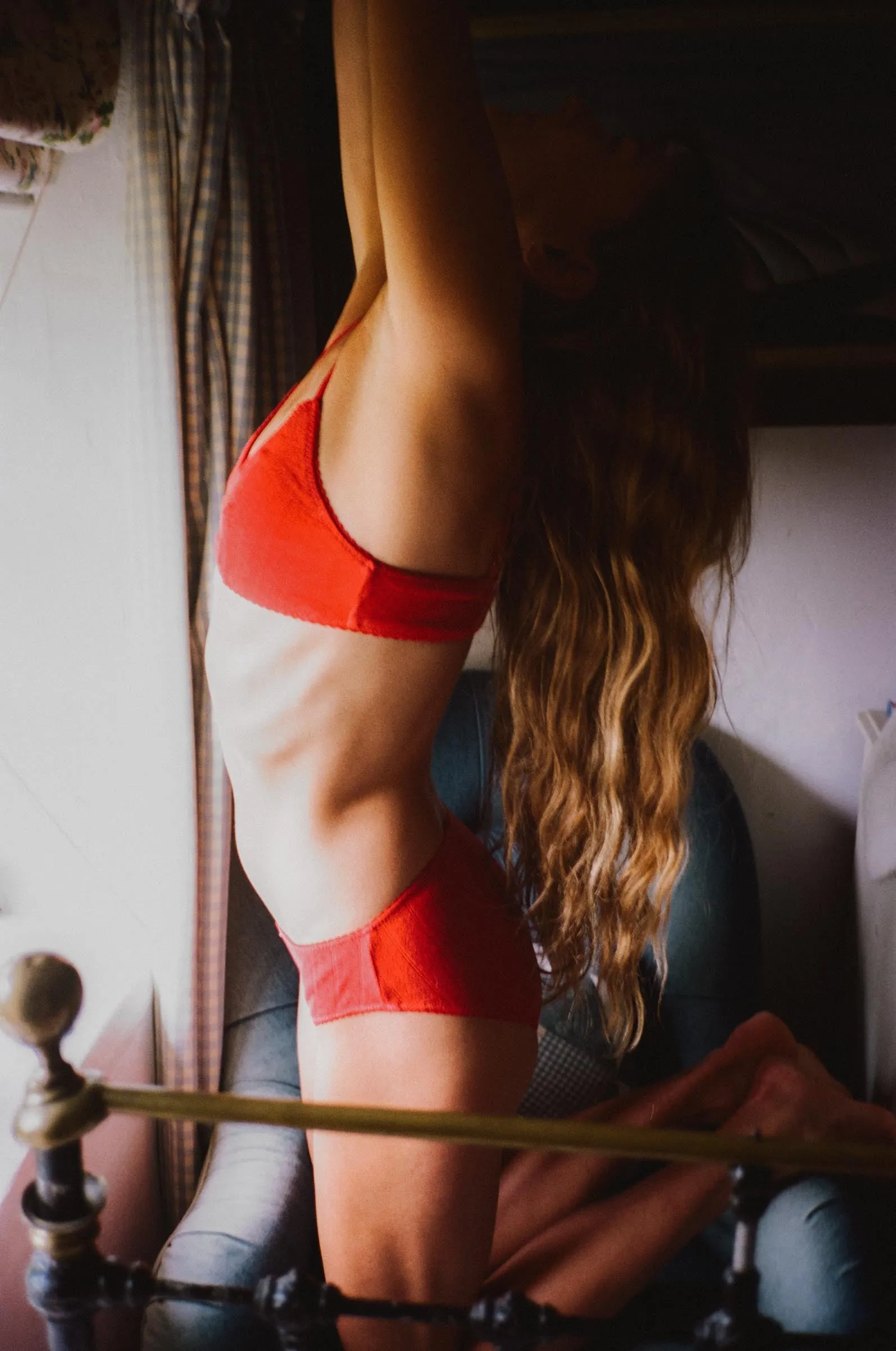 The Mel Panty | Crimson sold by Christy Dawn product image thumbnail 3