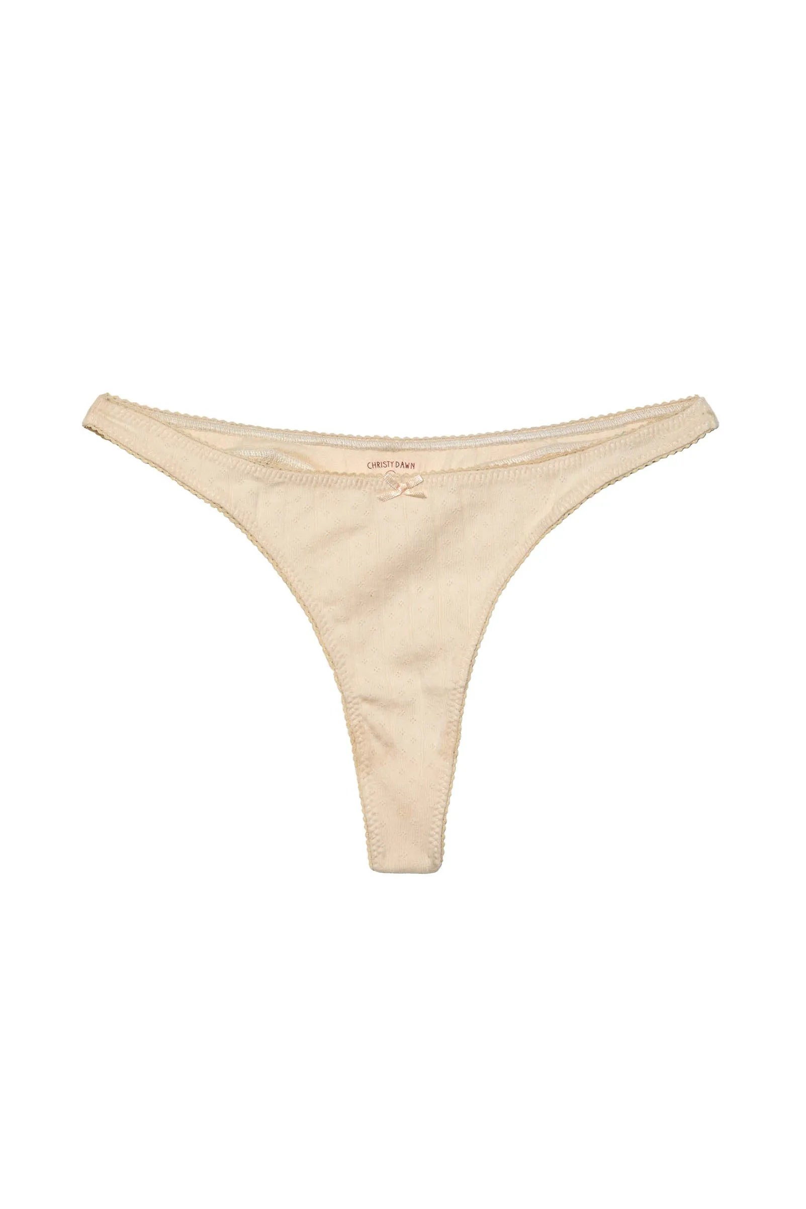The Molly Thong | Natural sold by Christy Dawn product image thumbnail 5