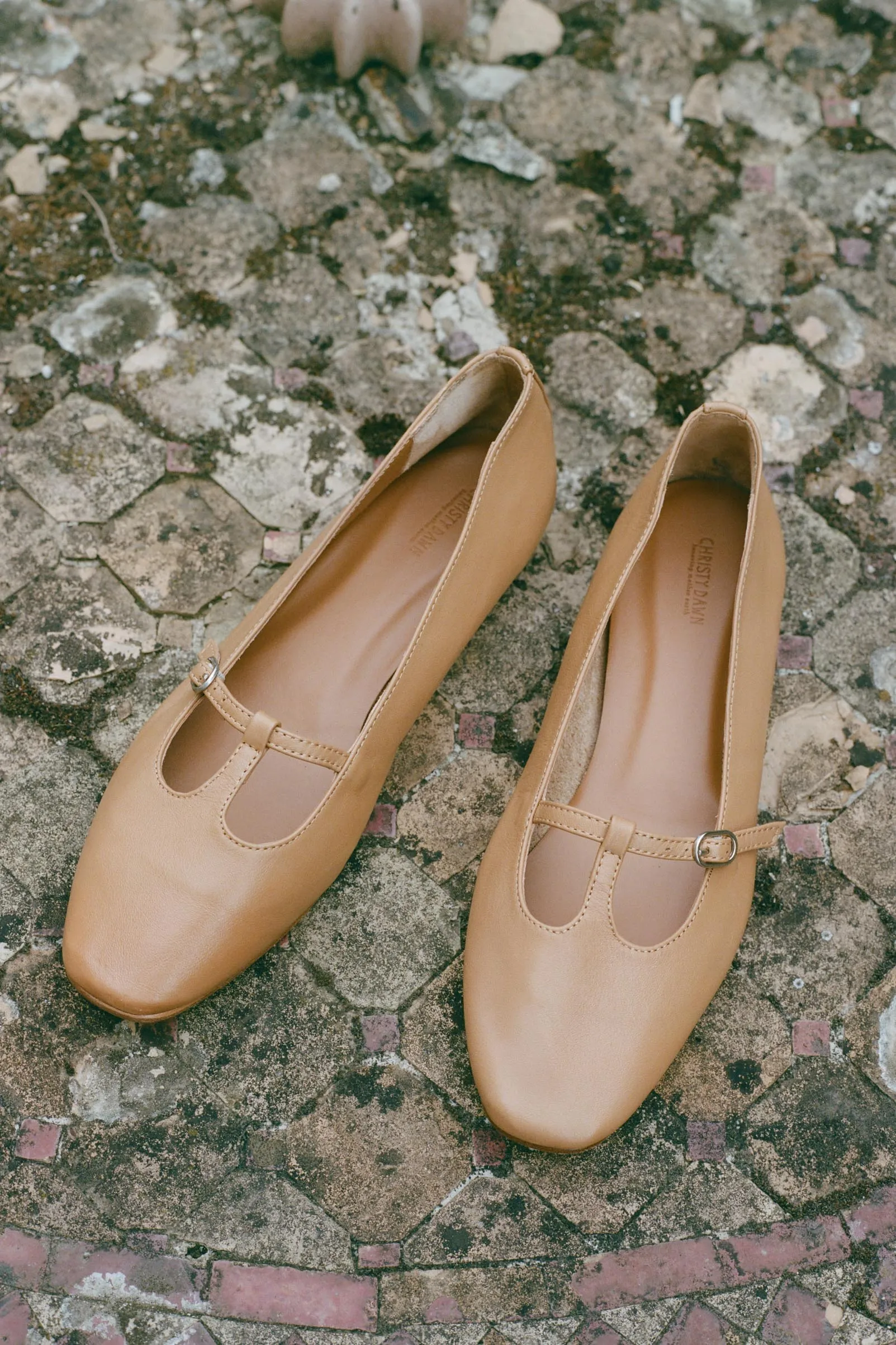 The Ballerina T-Strap | Mandorla sold by Christy Dawn product image thumbnail 2