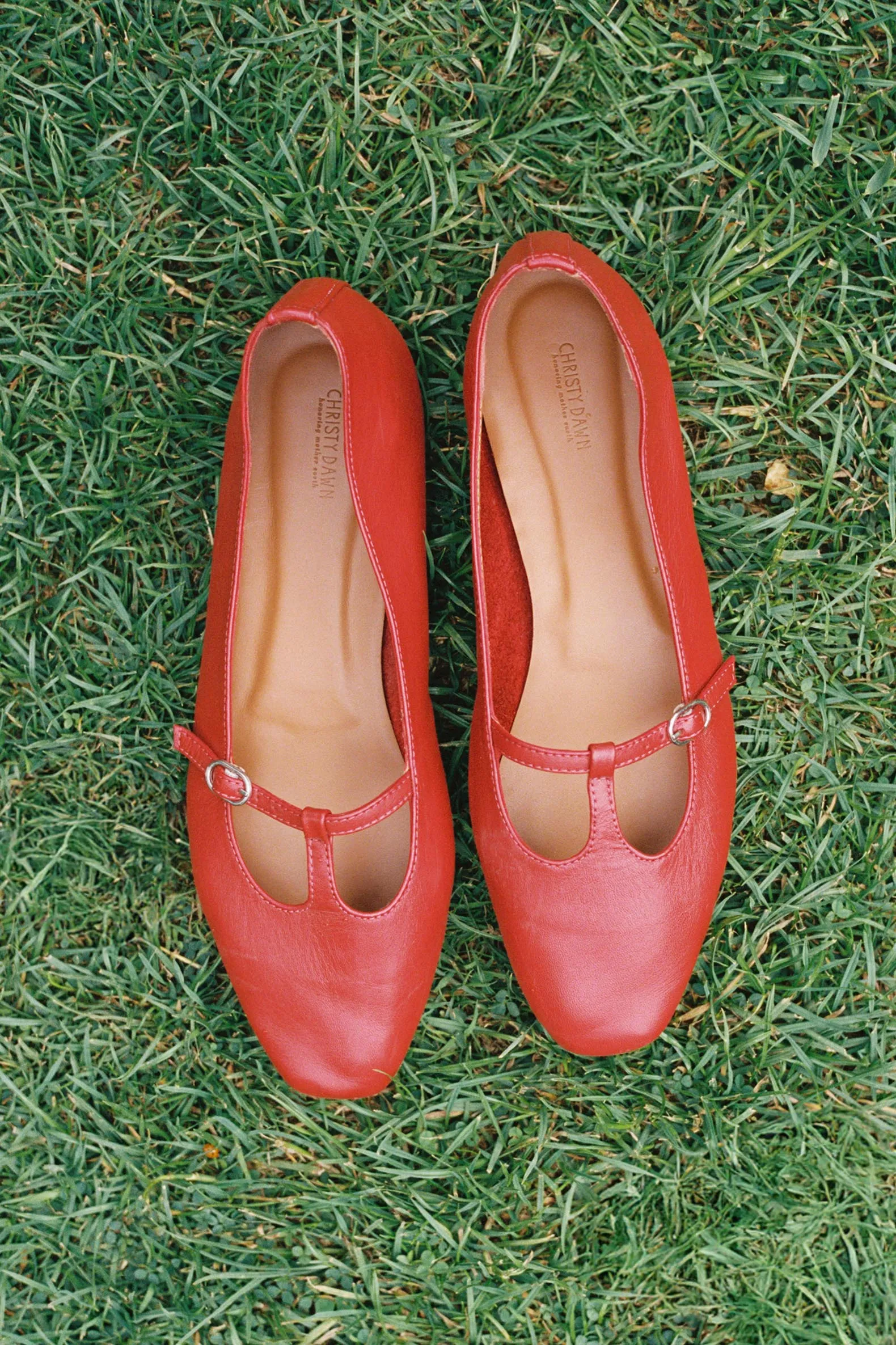 The Ballerina T-Strap | Papavero sold by Christy Dawn product image thumbnail 4