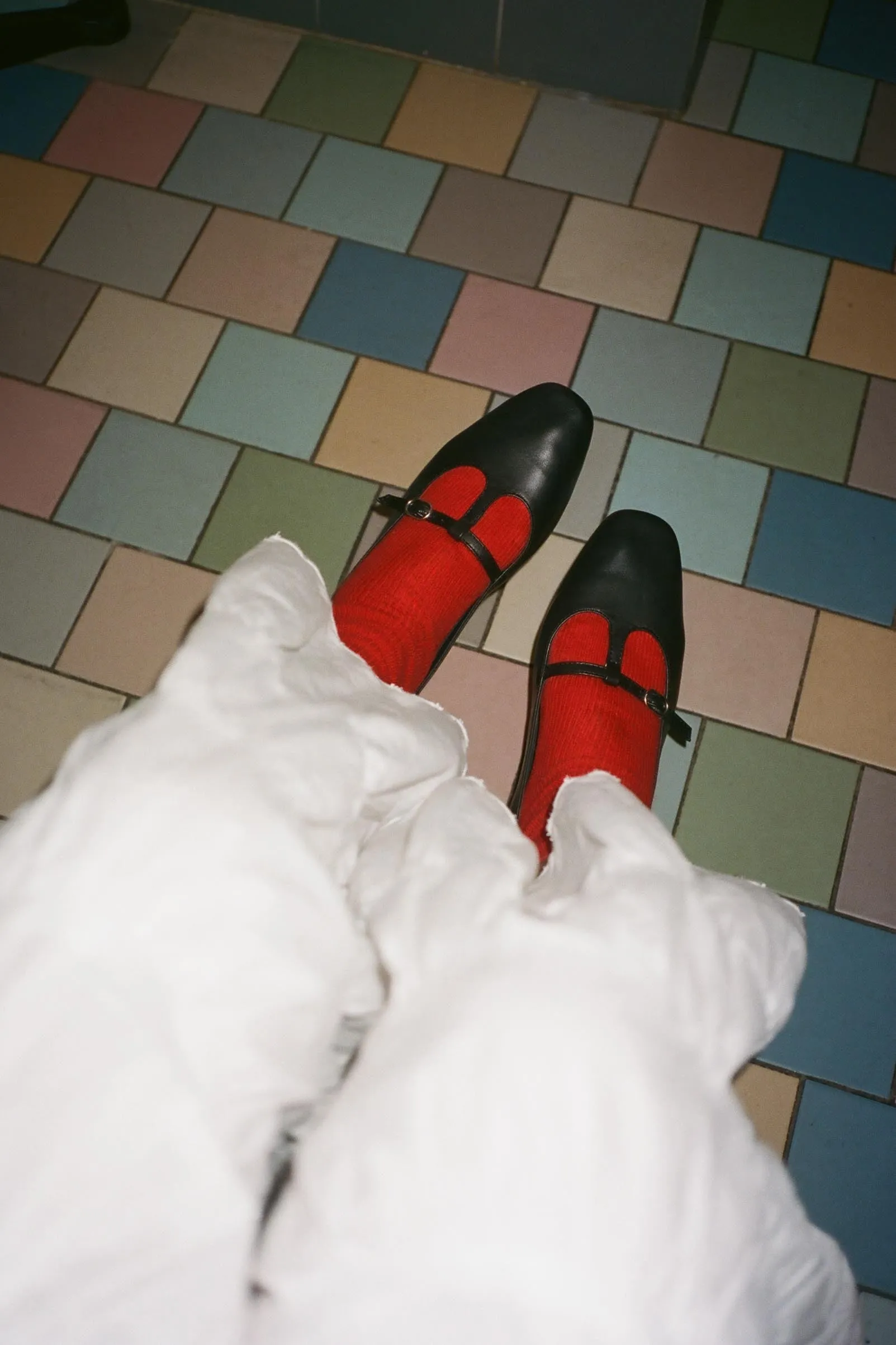 The Ballerina T-Strap| Nero sold by Christy Dawn product image thumbnail 3