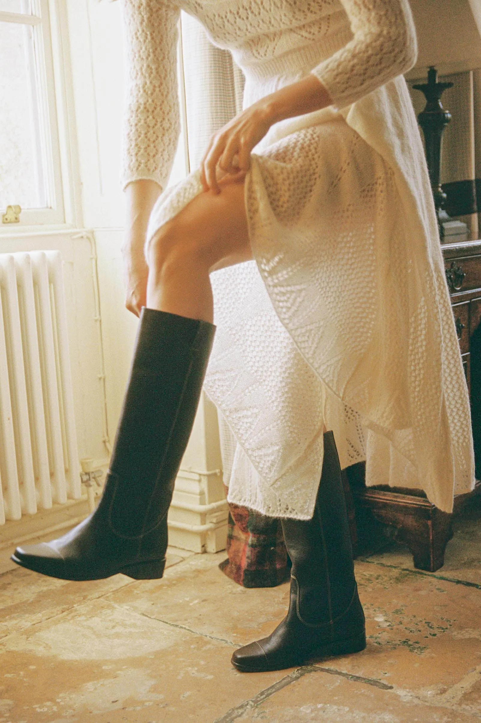 The Yoko Boot | Chocolate sold by Christy Dawn product image thumbnail 3