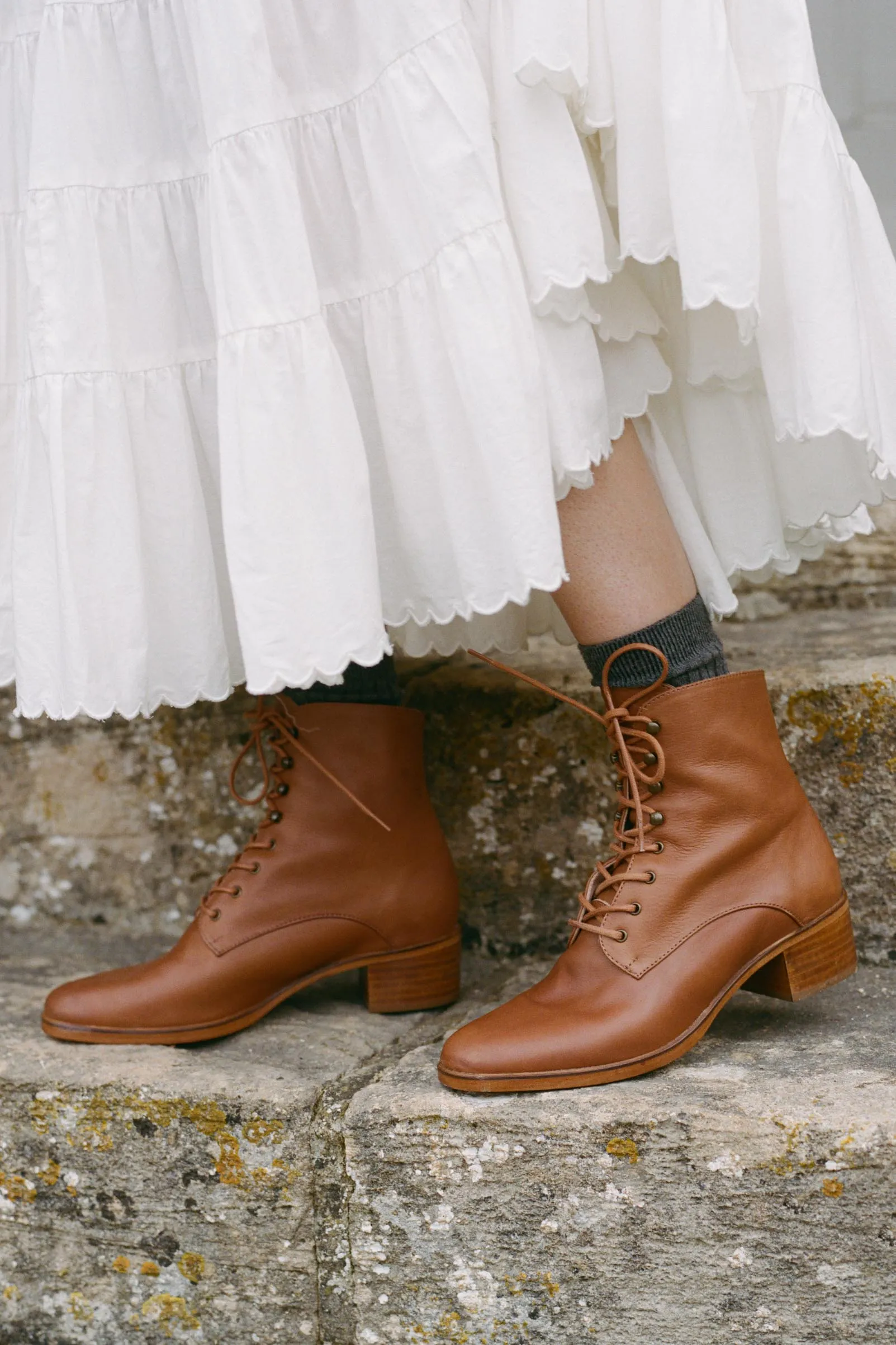 The Dawn Boot | Camel sold by Christy Dawn product image thumbnail 3