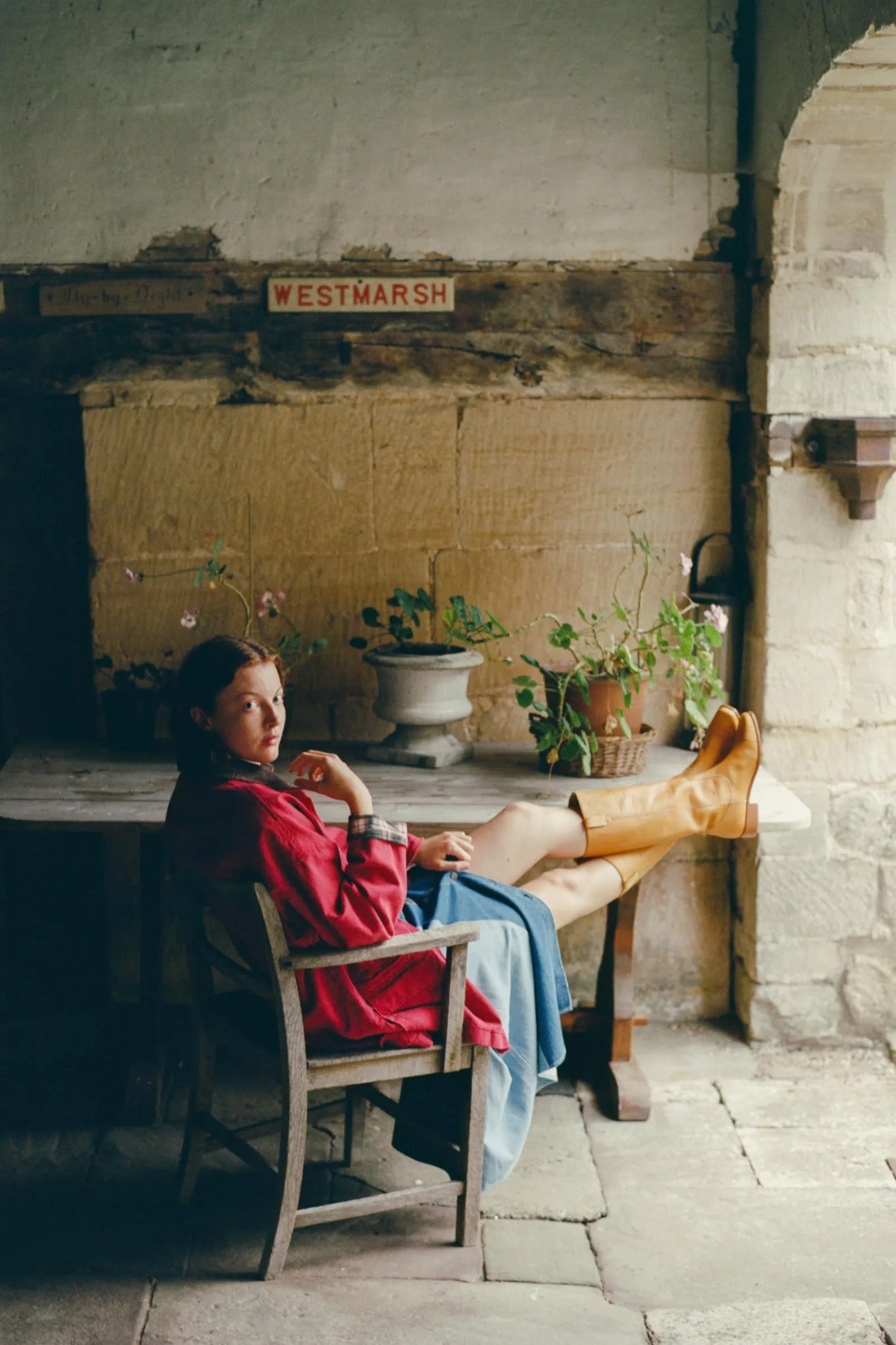 The Yoko Boot | Saddle sold by Christy Dawn product image thumbnail 3