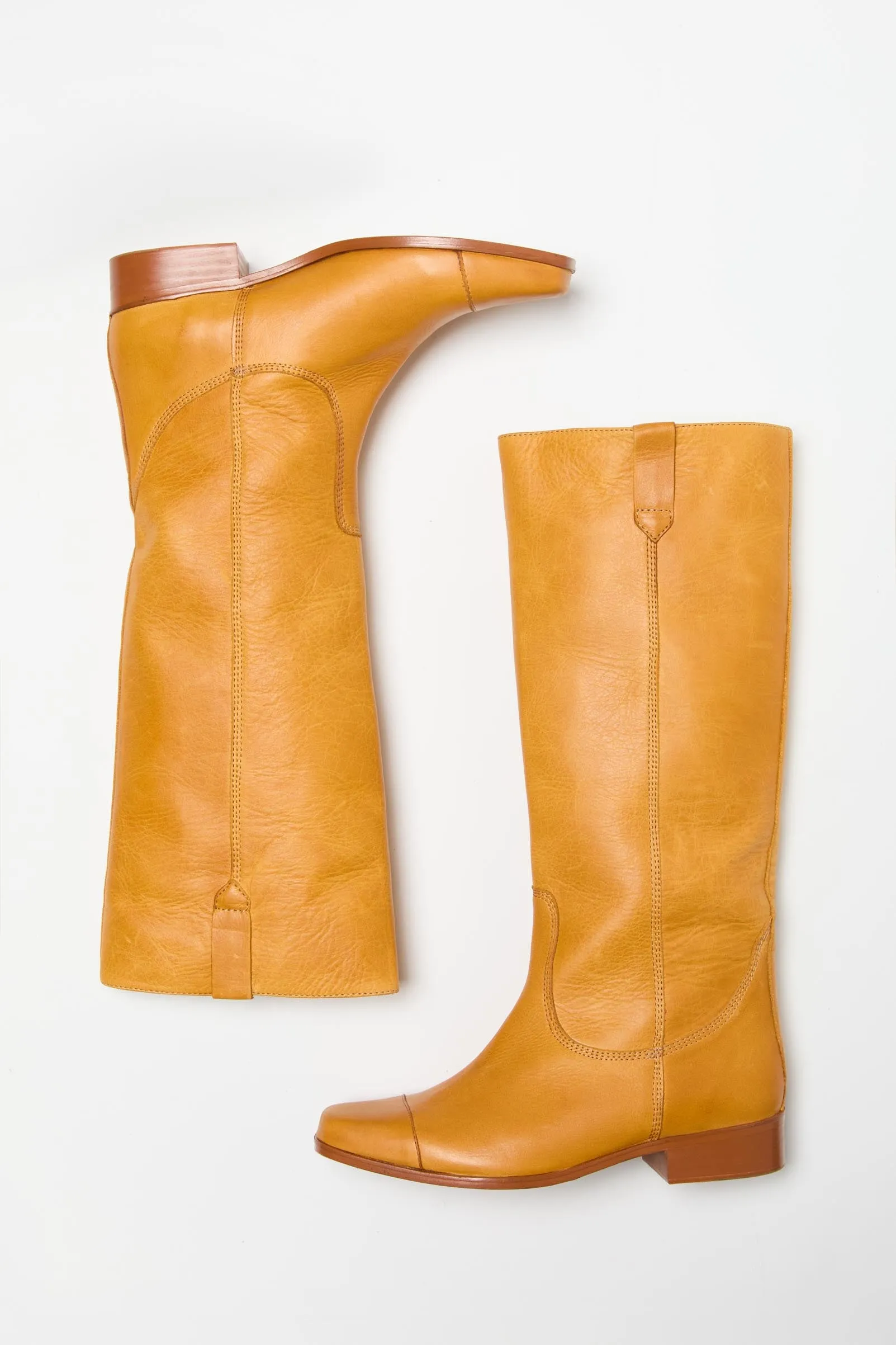 The Yoko Boot | Saddle sold by Christy Dawn product image thumbnail 4