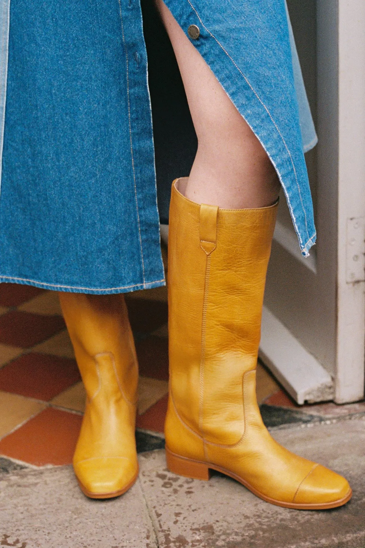 The Yoko Boot | Saddle sold by Christy Dawn