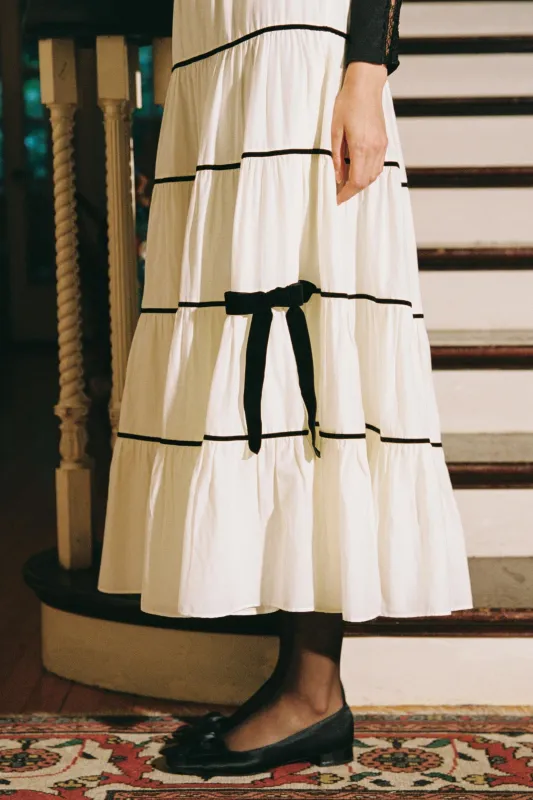 The Darla Skirt | Snow sold by Christy Dawn