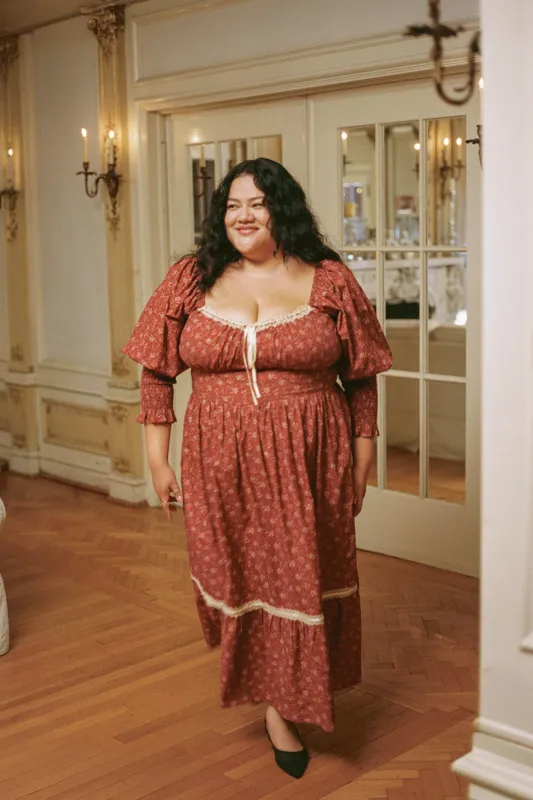 The Candace Dress Extended | Ribbon Rose sold by Christy Dawn