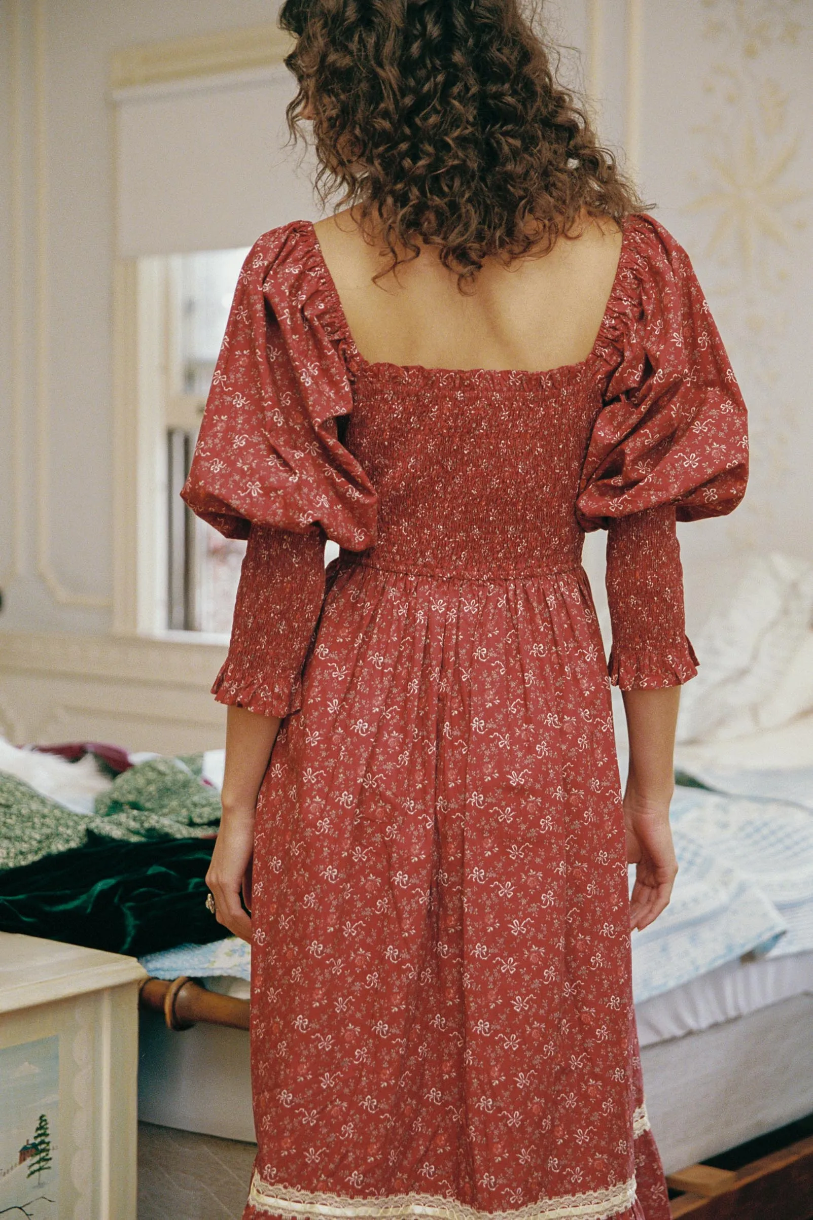 The Candace Dress | Ribbon Rose sold by Christy Dawn product image thumbnail 4