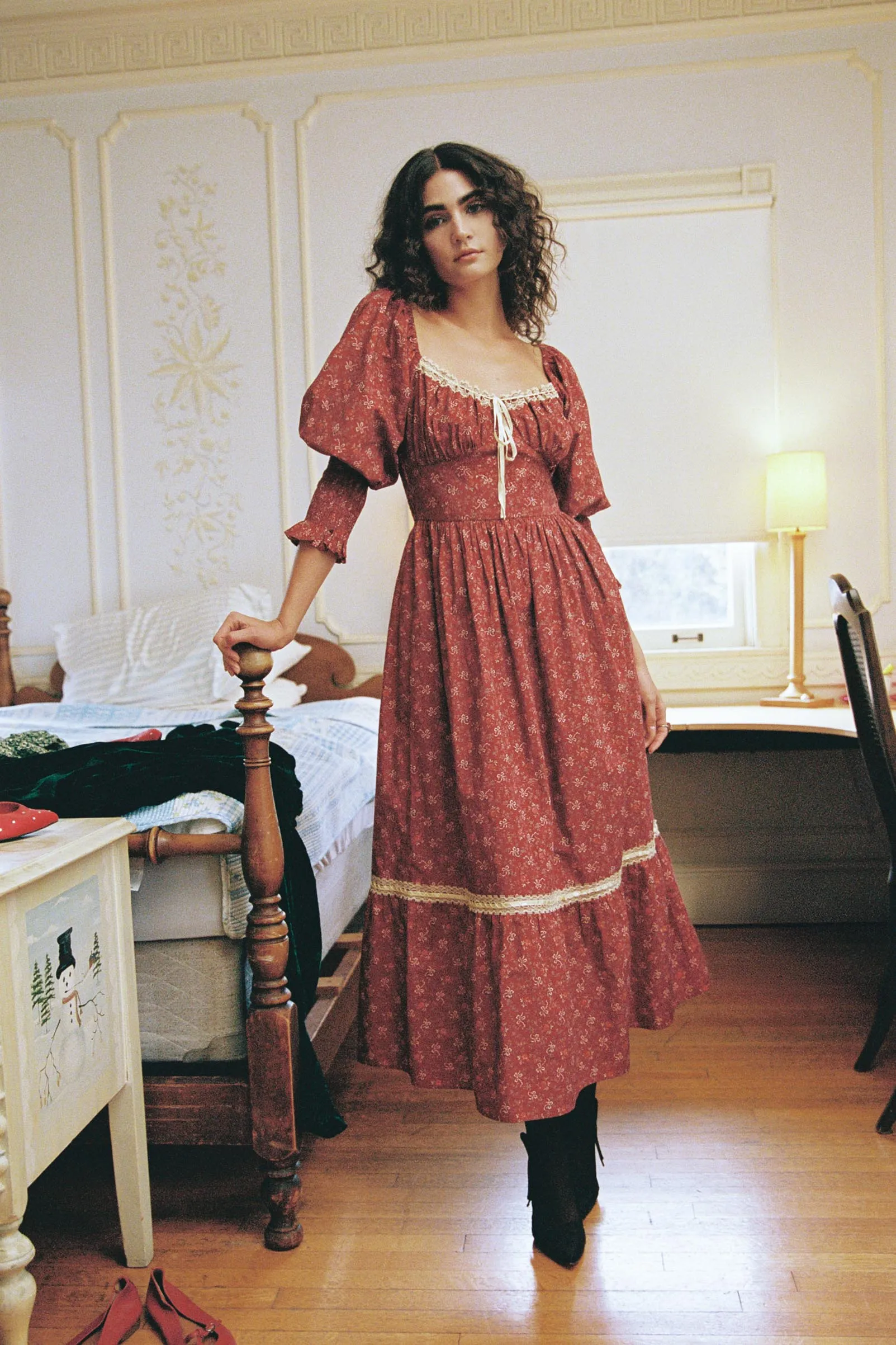 The Candace Dress | Ribbon Rose sold by Christy Dawn product image thumbnail 3