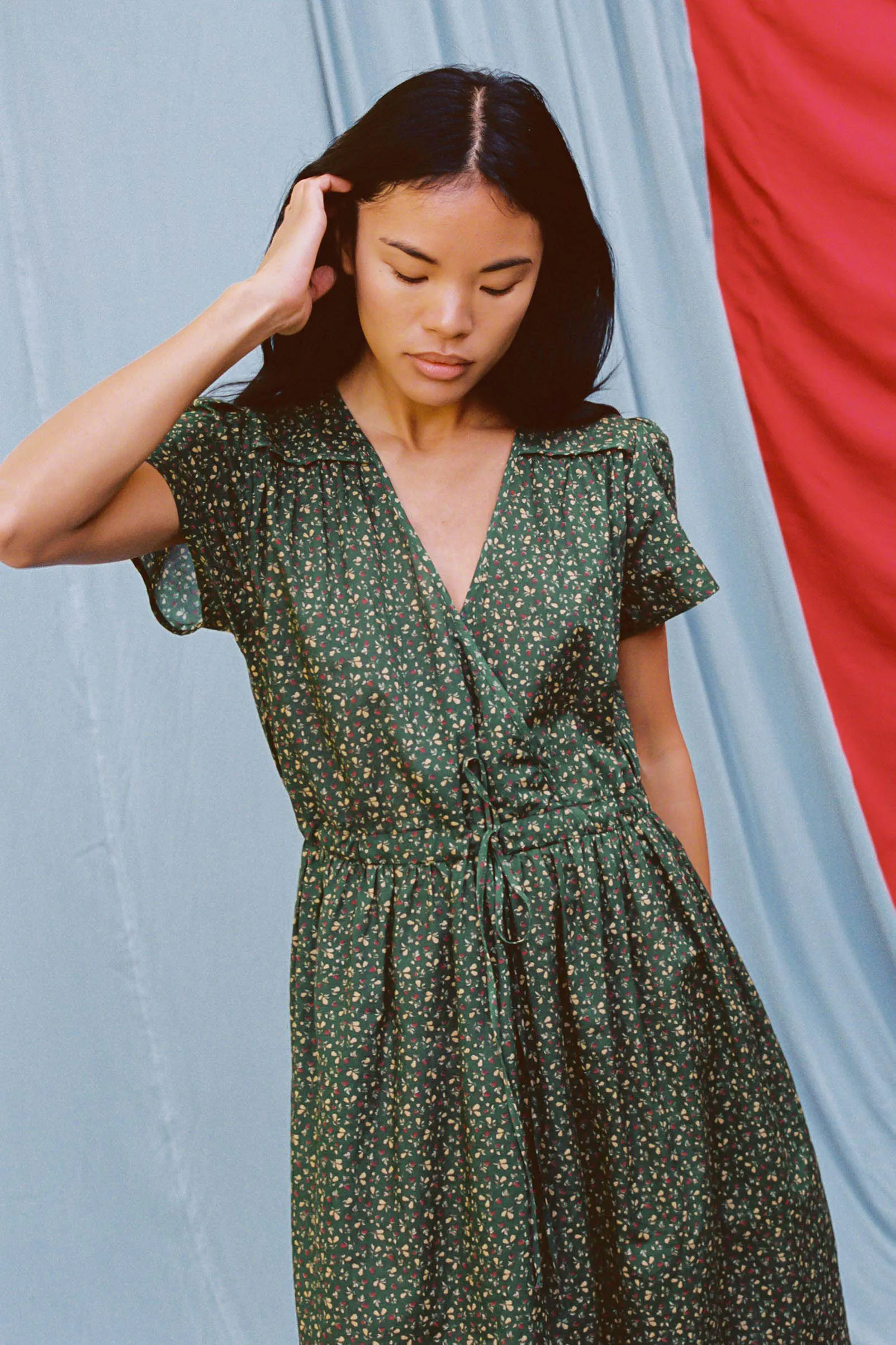 The Simple Dawn Dress Petites | Moss Pear Harvest sold by Christy Dawn product image thumbnail 2
