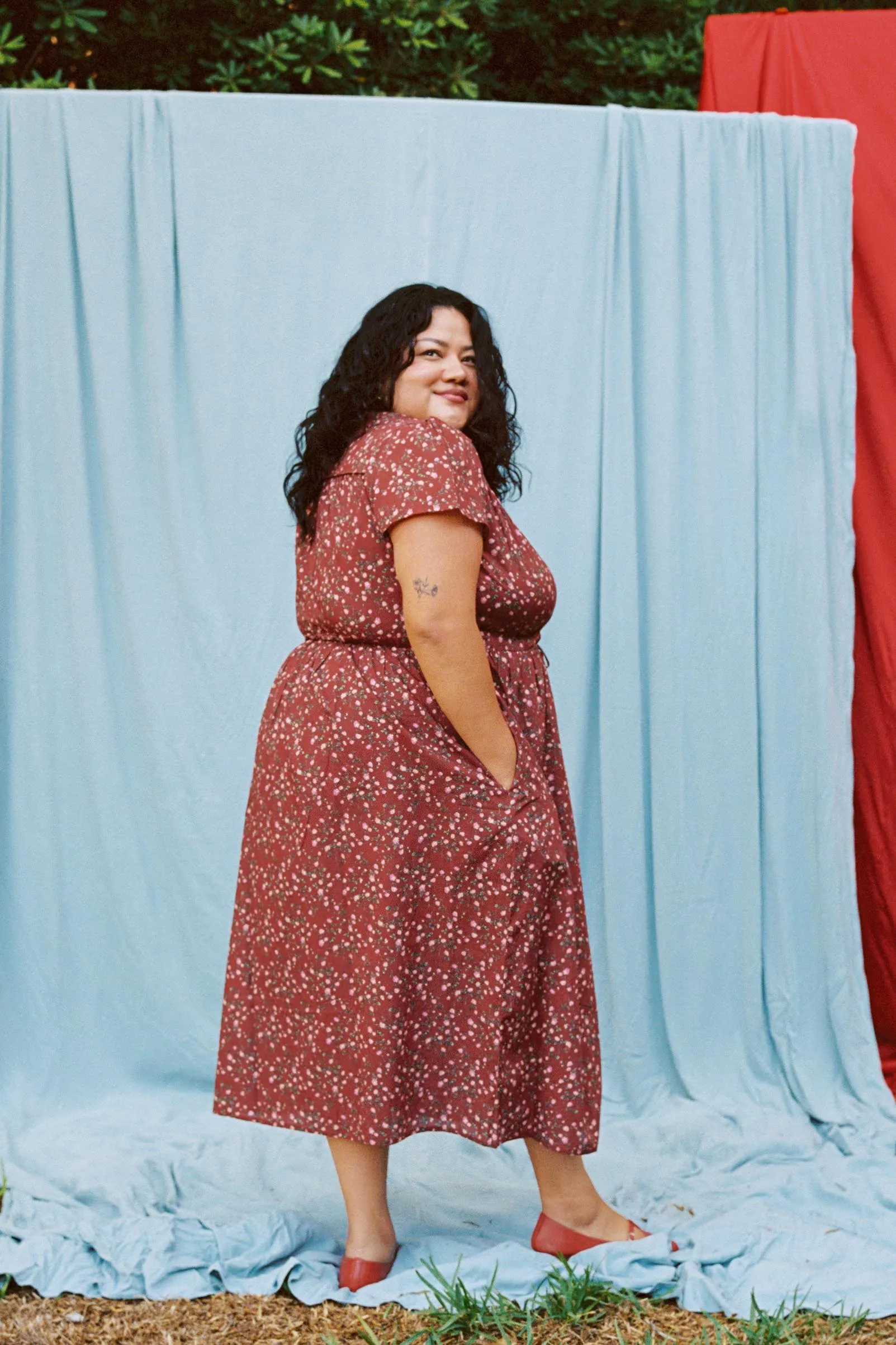 The Simple Dawn Dress Extended | Rouge Rosette sold by Christy Dawn product image thumbnail 3