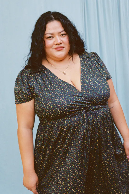 The Simple Dawn Dress Extended | Noir Pear Harvest sold by Christy Dawn