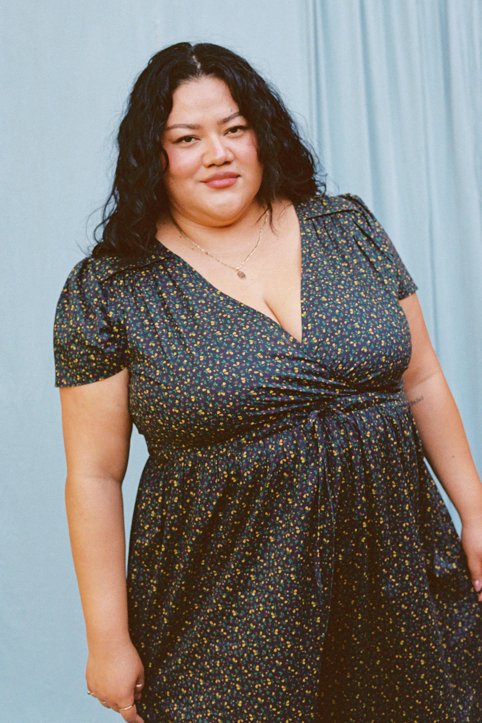 The Simple Dawn Dress Extended | Noir Pear Harvest sold by Christy Dawn