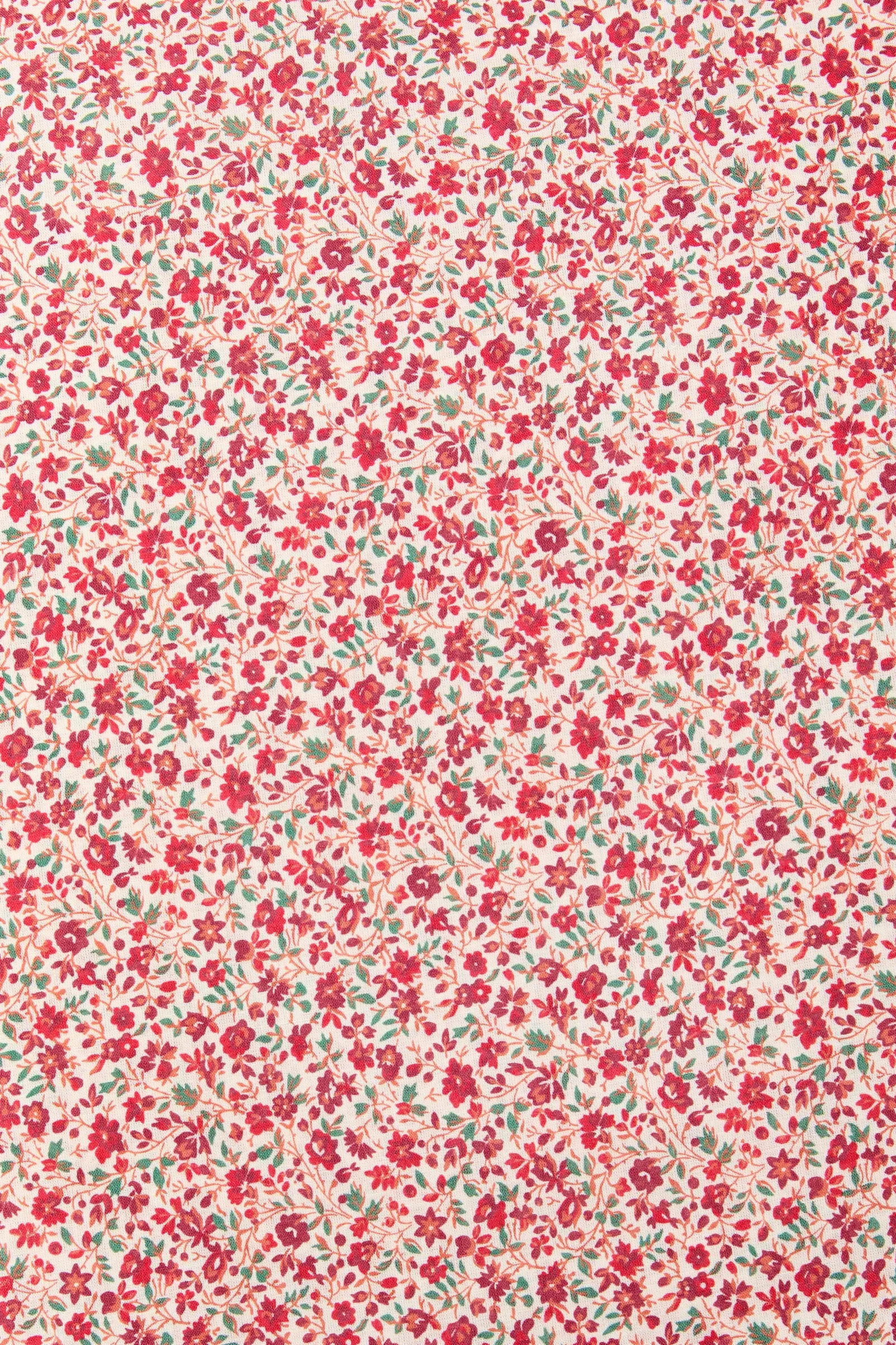 The Simple Dawn Dress Extended | Maroon Calico sold by Christy Dawn product image thumbnail 4