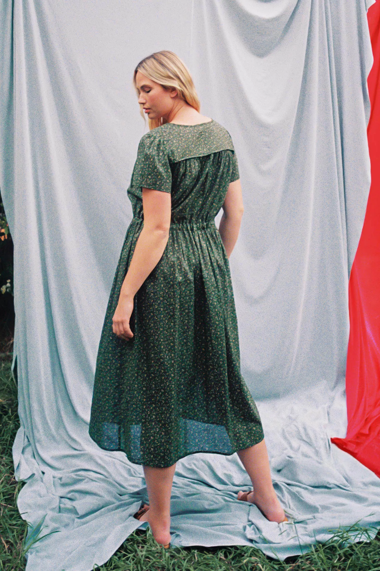 The Simple Dawn Dress Extended | Moss Pear Harvest sold by Christy Dawn product image thumbnail 2