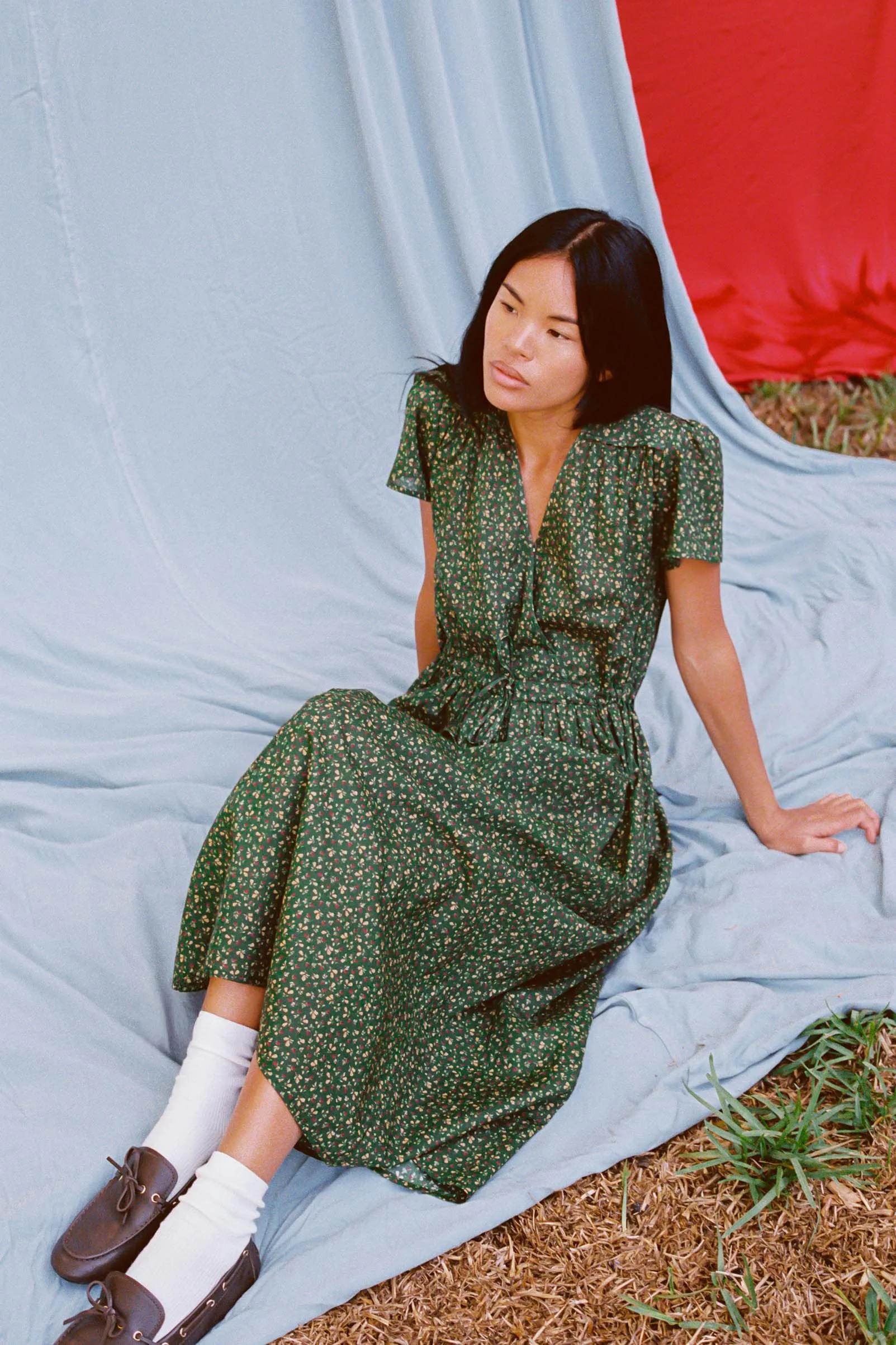 The Simple Dawn Dress | Moss Pear Harvest sold by Christy Dawn product image thumbnail 3