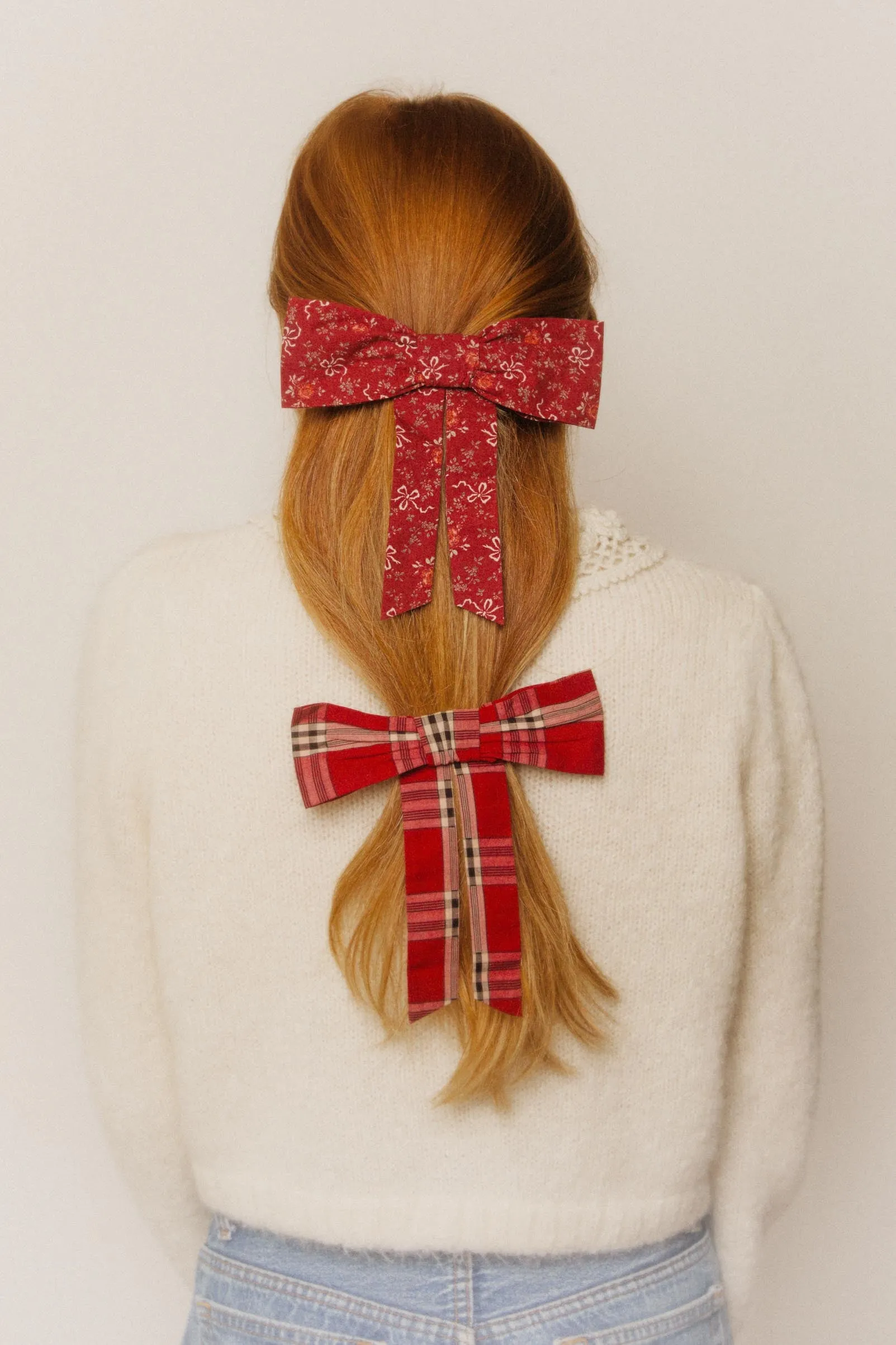 The Veronica Bow | Holiday Plaid sold by Christy Dawn product image thumbnail 2