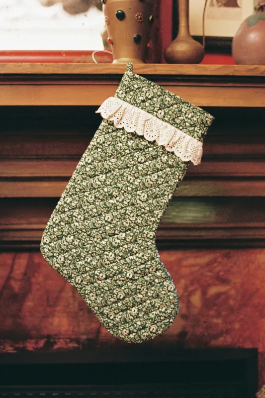 The Holiday Stocking | Lovebird Laurel sold by Christy Dawn