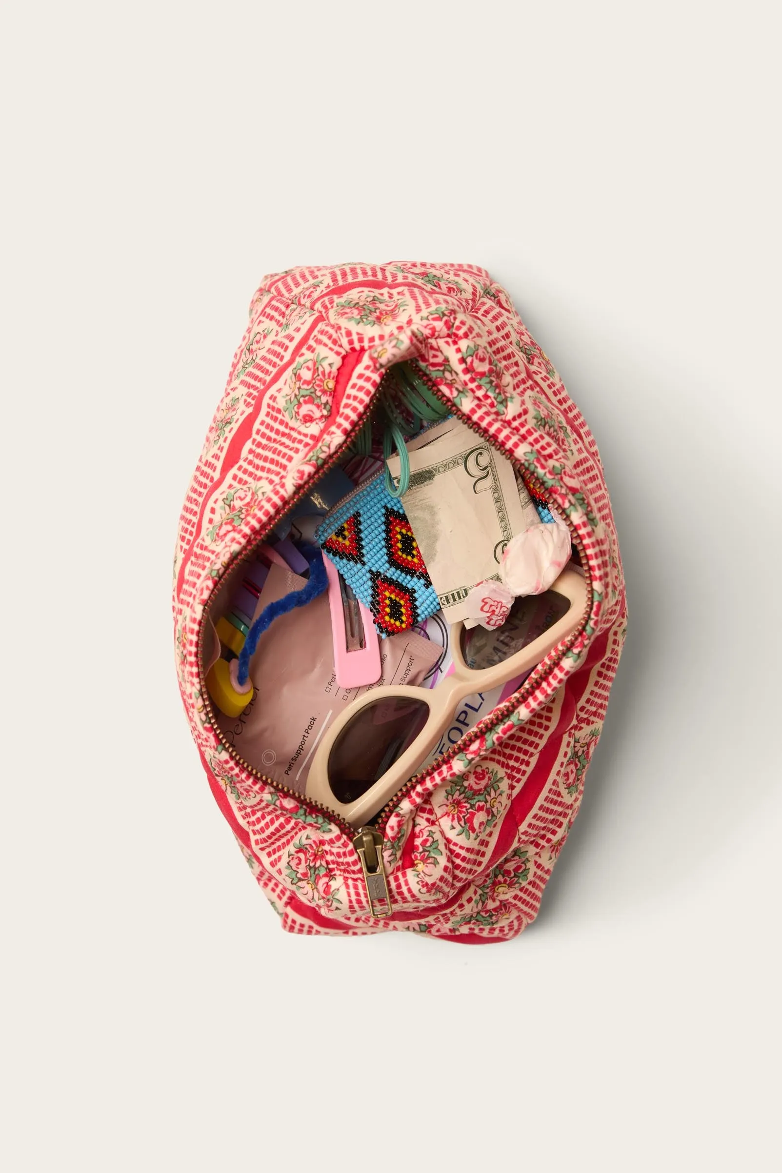 The Quilted Pouch | Carmine Bouquet sold by Christy Dawn product image thumbnail 3