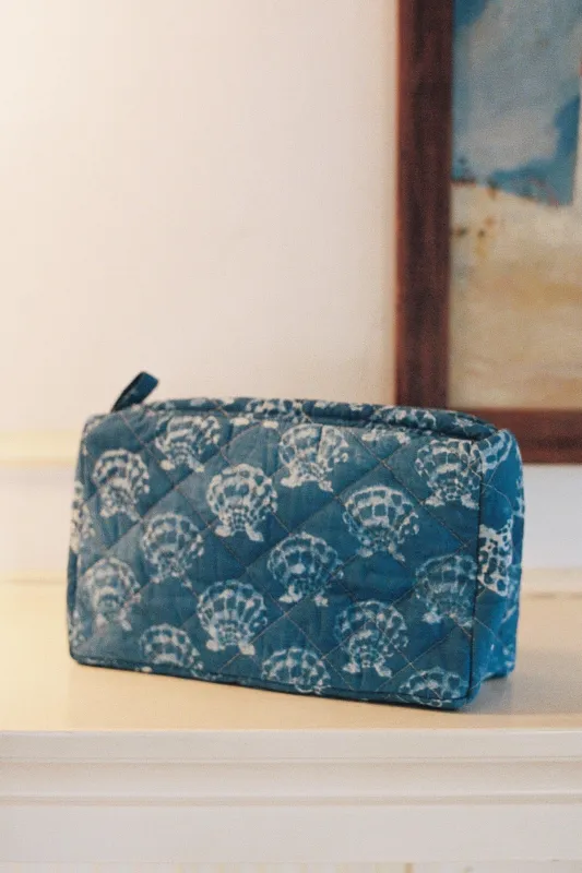 The Quilted Pouch | Ocean Seashell sold by Christy Dawn
