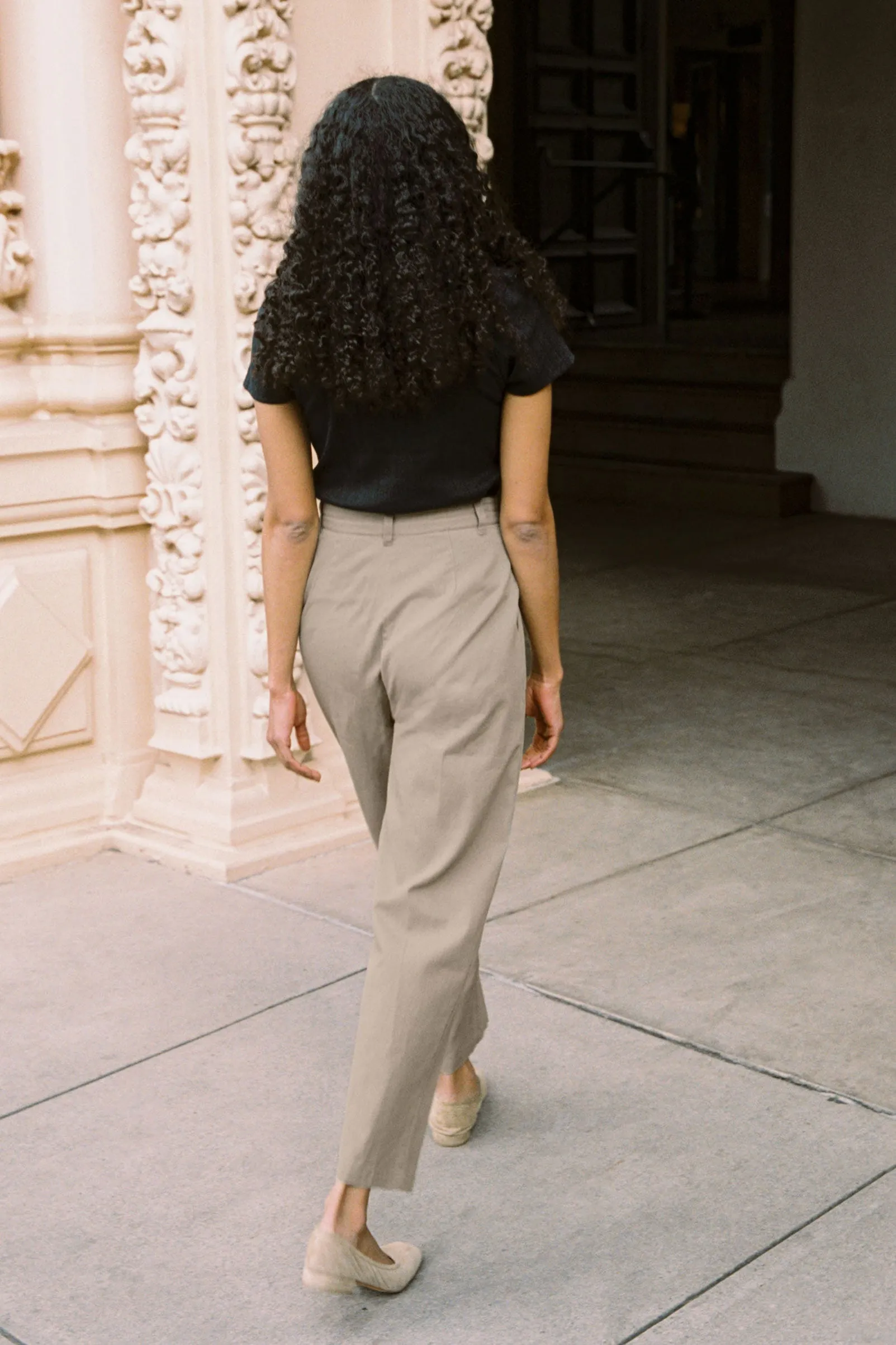 The Judene Pant | Stone sold by Christy Dawn product image thumbnail 4