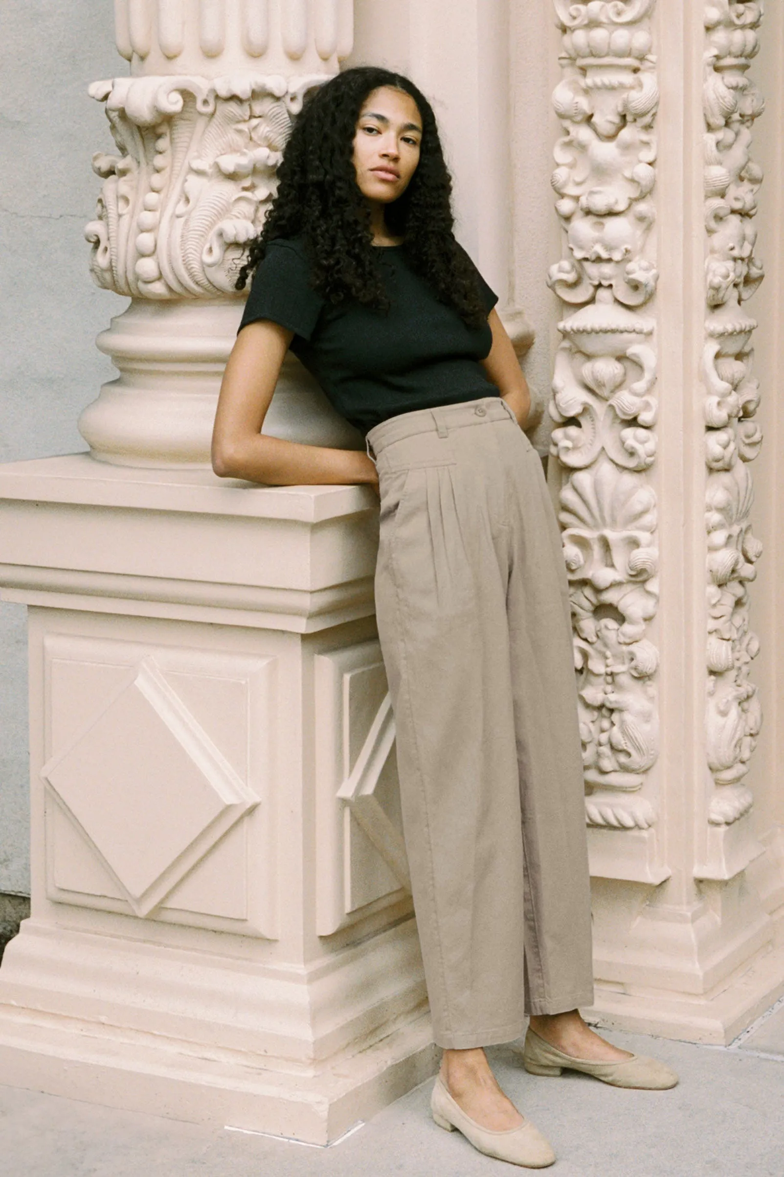 The Judene Pant | Stone sold by Christy Dawn