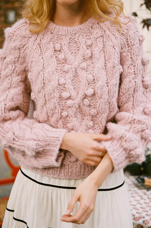 The Ricky Sweater | Dusty Rose sold by Christy Dawn