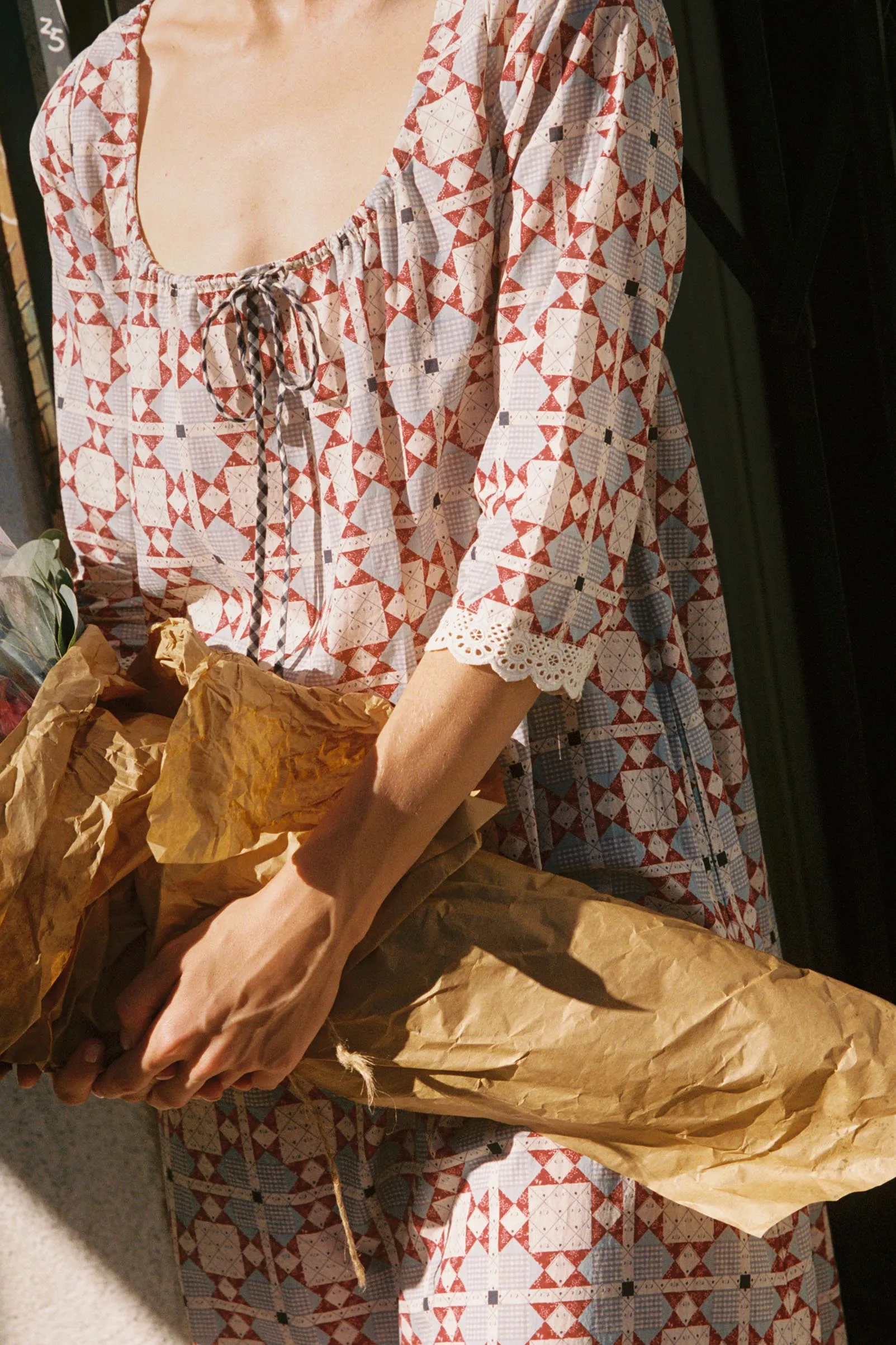 The Kaia Dress | Country Patchwork sold by Christy Dawn product image thumbnail 4