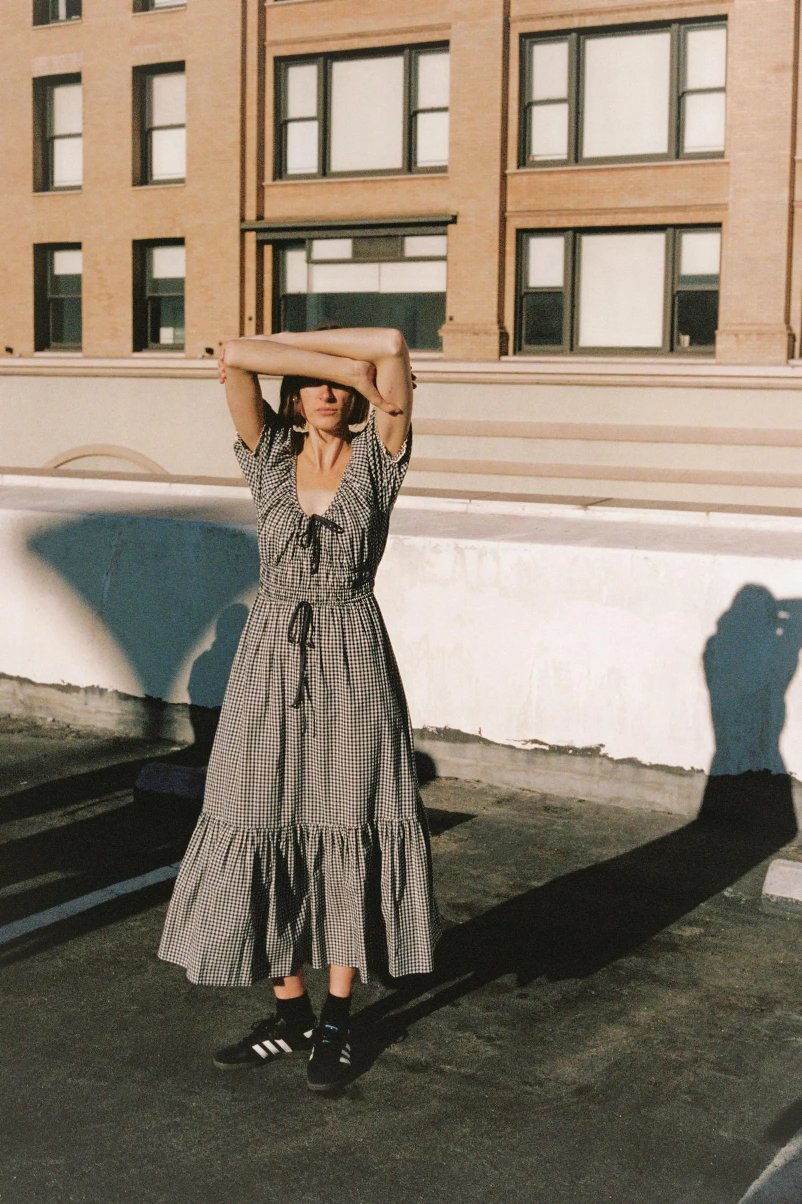 The Brynne Dress Petites | Midnight Picnic sold by Christy Dawn product image thumbnail 4