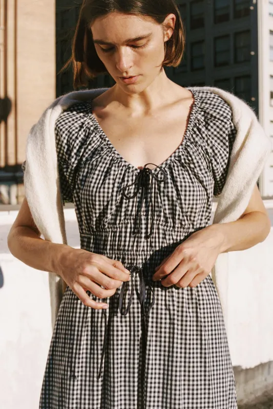 The Brynne Dress Petites | Midnight Picnic made by Christy Dawn