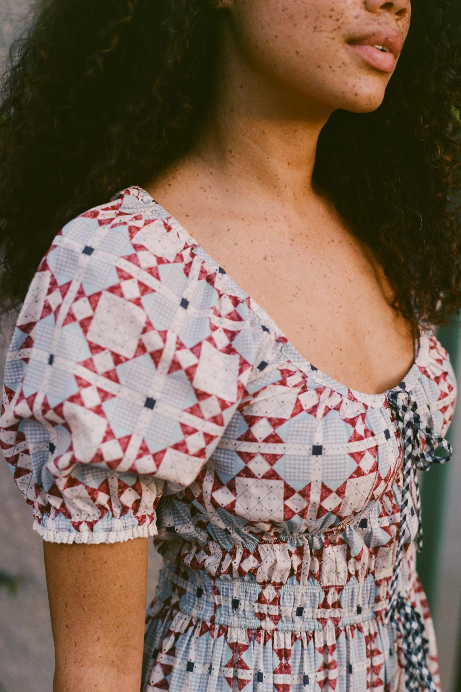 The Brynne Dress | Country Patchwork sold by Christy Dawn product image thumbnail 2