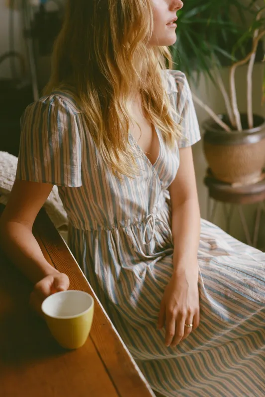 The Dawn Dress | Antique Stripe made by Christy Dawn