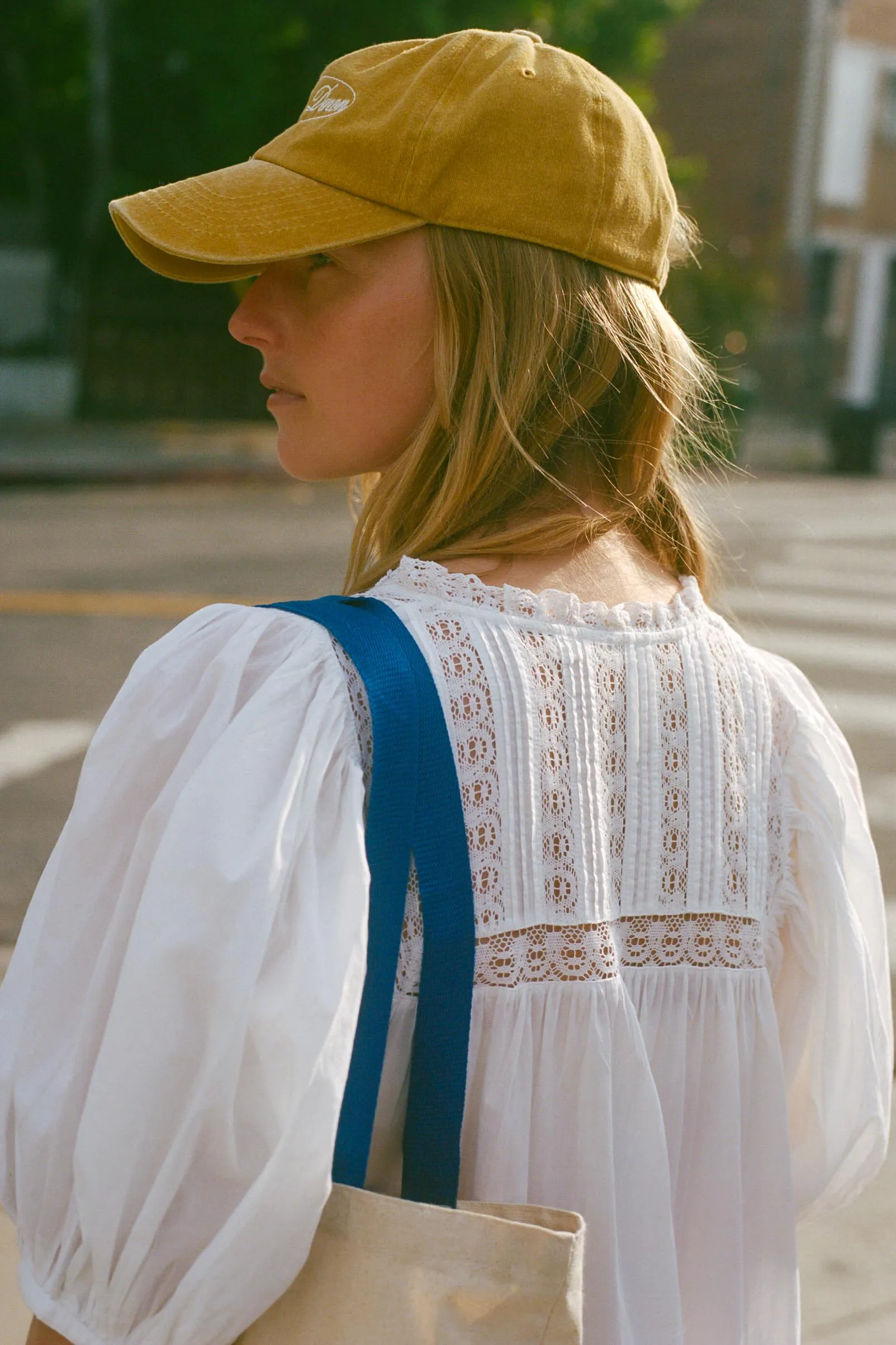 The Simoneta Dress | Alabaster sold by Christy Dawn product image thumbnail 2