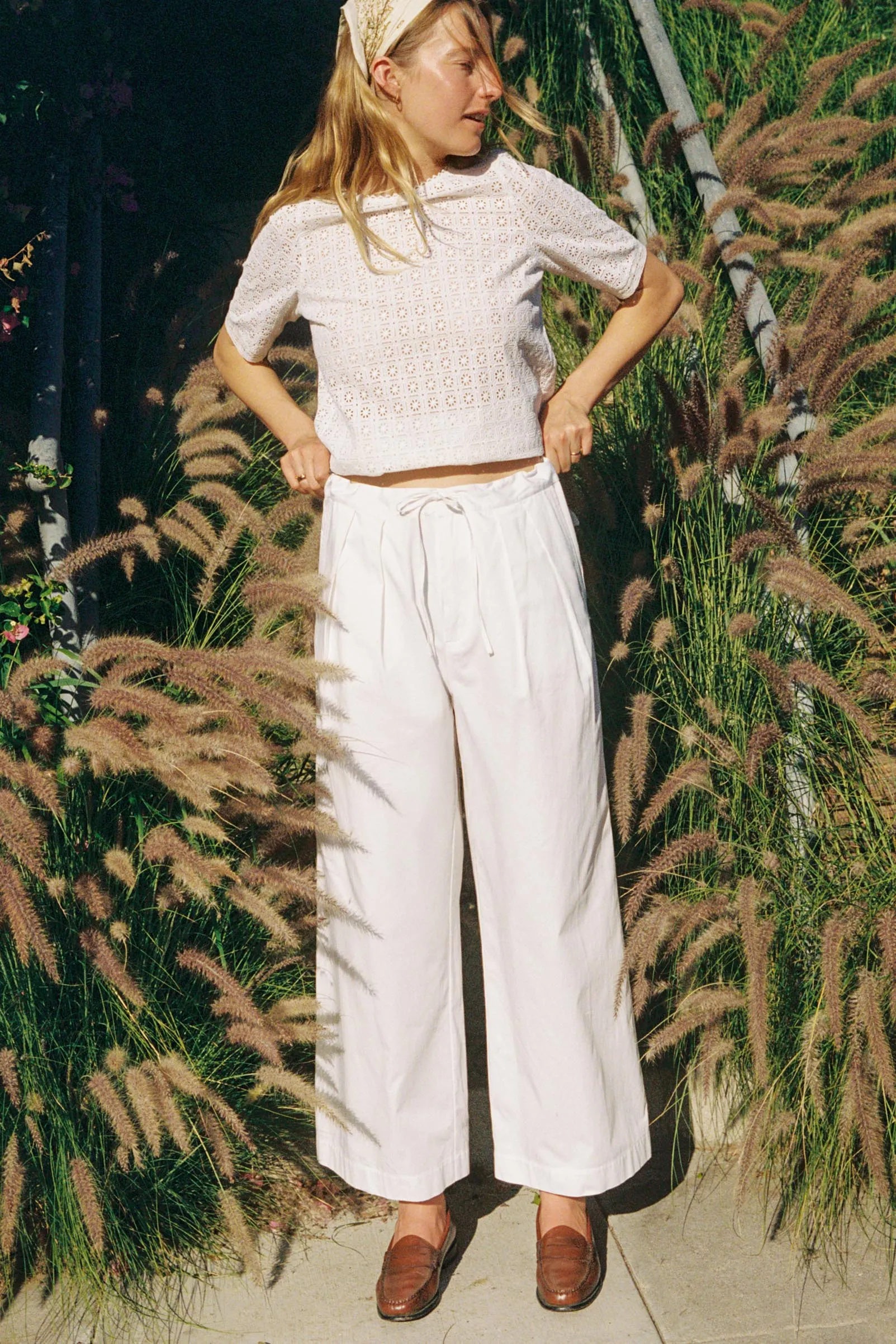 The Dorian Pant | Alabaster sold by Christy Dawn product image thumbnail 3