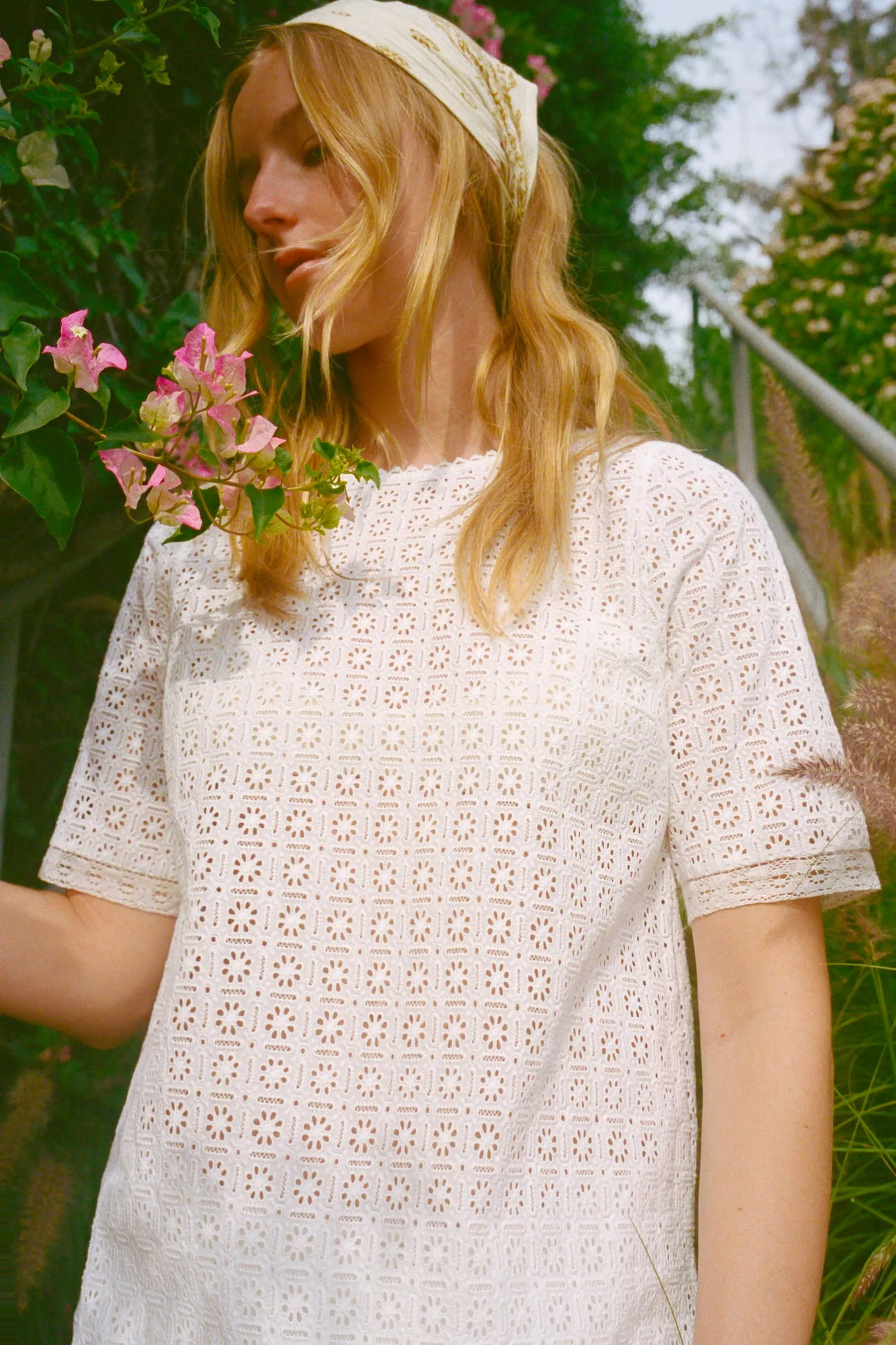 The Felipa Tunic | Alabaster sold by Christy Dawn product image thumbnail 3
