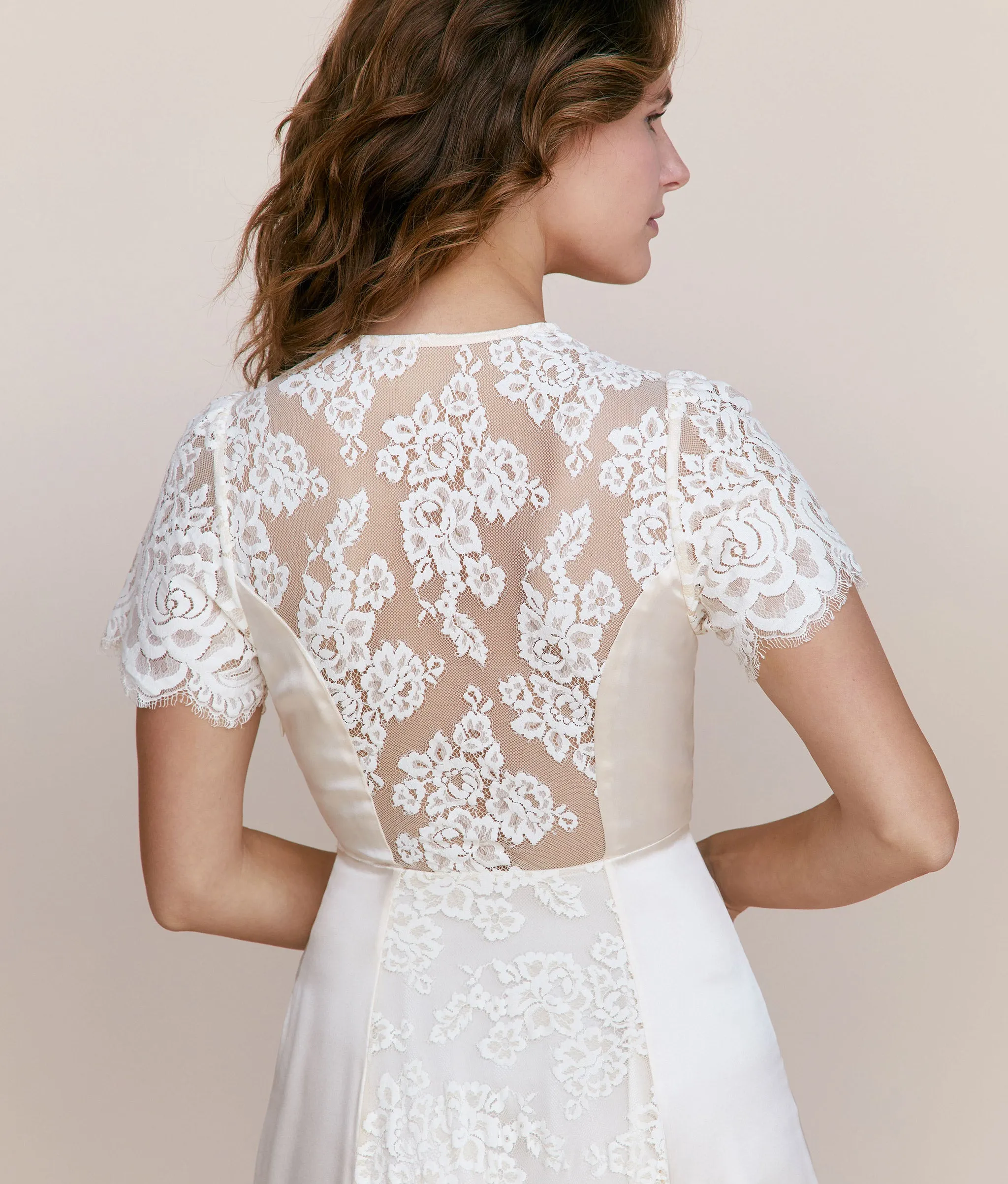 The Fitzgerald Dress | Pearl Silk sold by Christy Dawn product image thumbnail 2