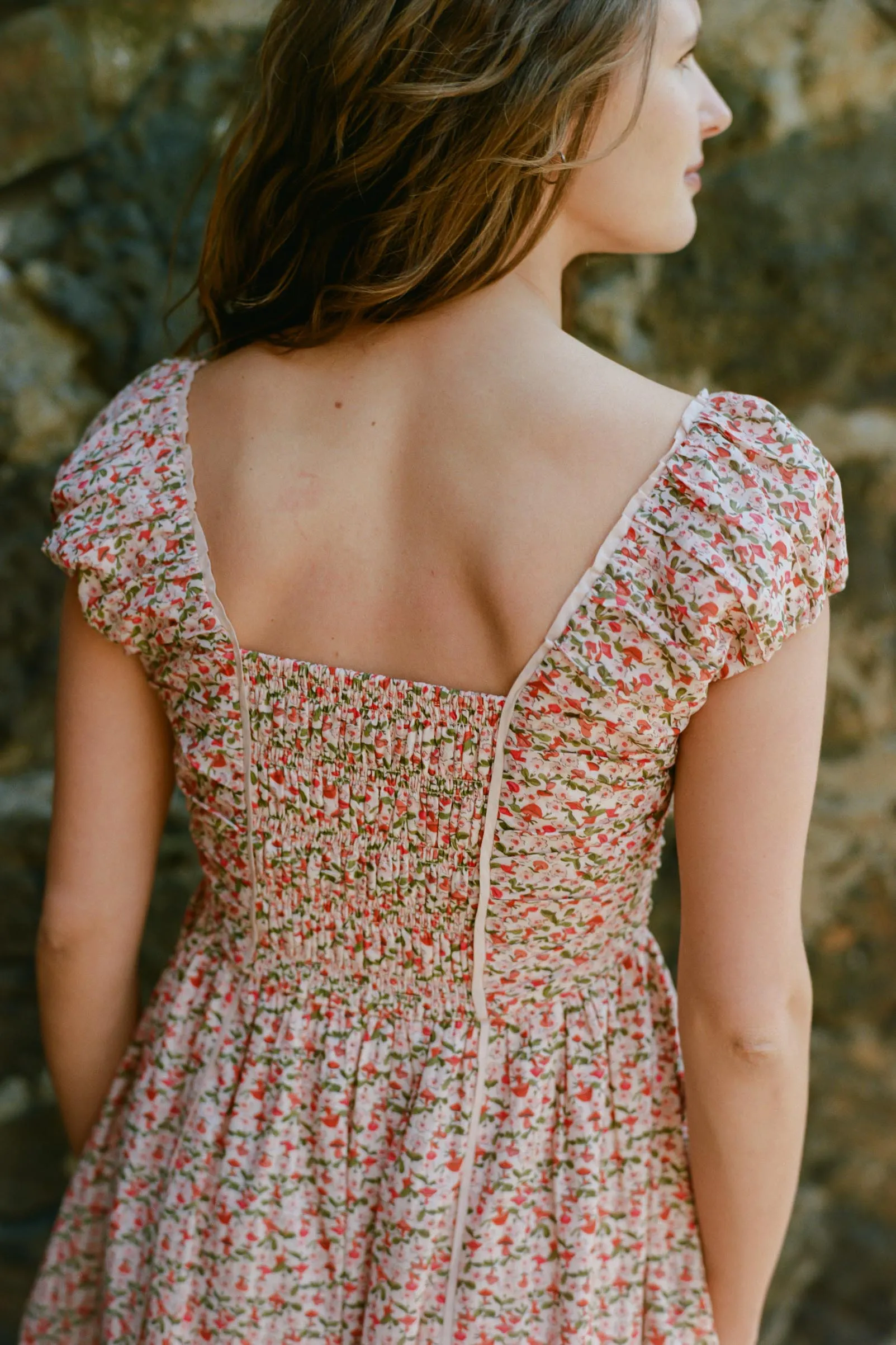 The Erin Dress Petites | Spring Mushroom Medley sold by Christy Dawn product image thumbnail 3