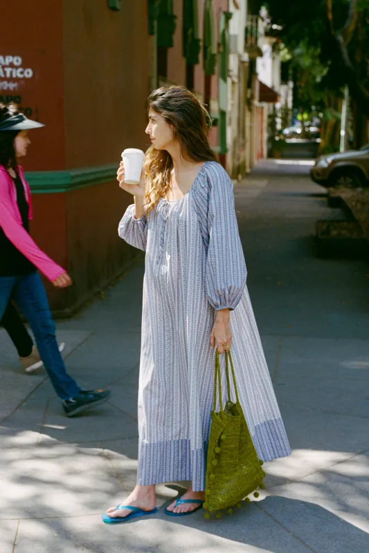 The Tori Dress | Meadow Stripe made by Christy Dawn